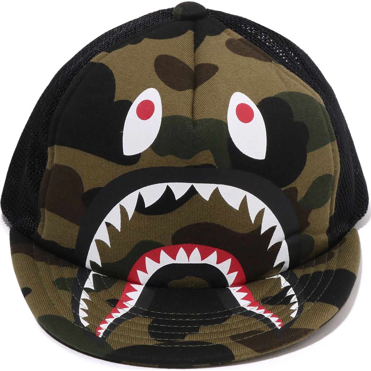 1ST CAMO SHARK MESH CAP KIDS