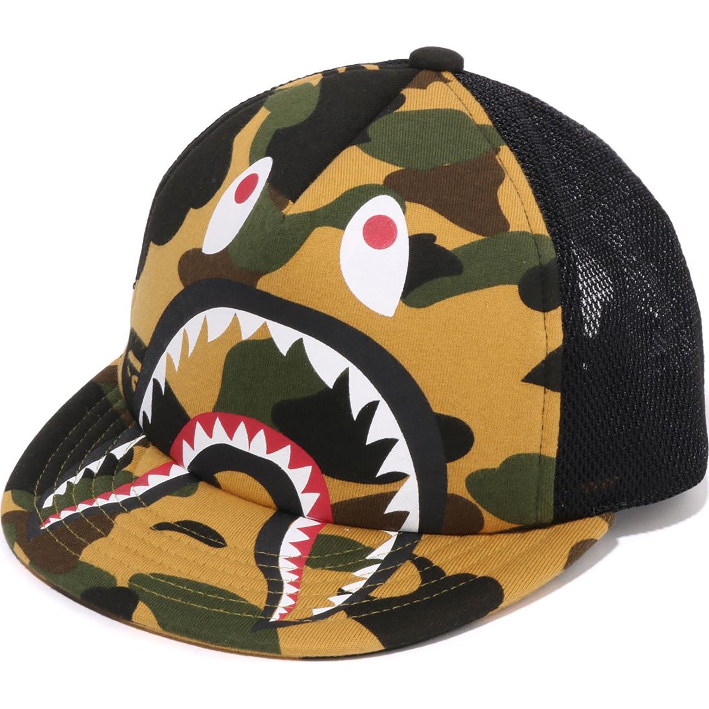 1ST CAMO SHARK MESH CAP KIDS