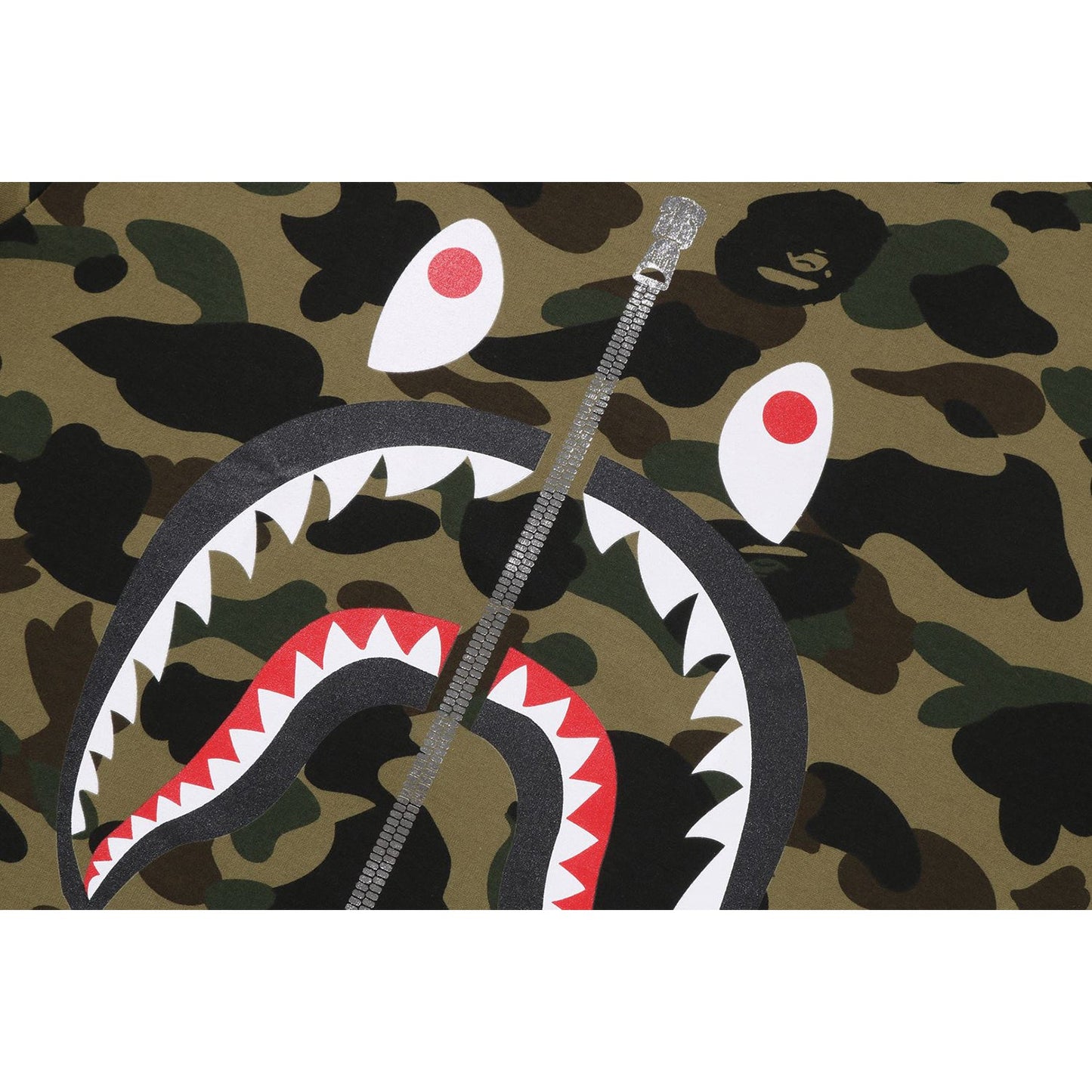 1ST CAMO SHARK TEE MENS
