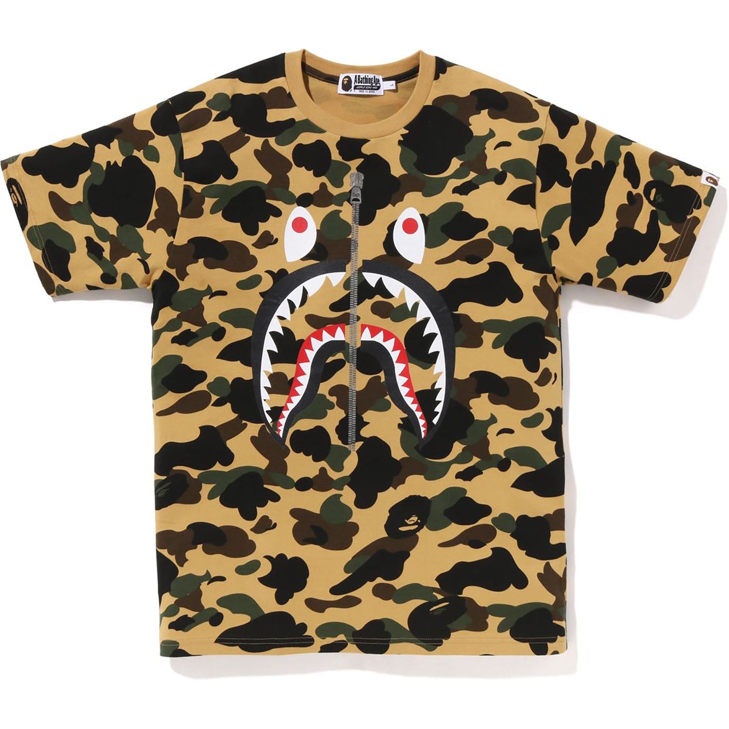1ST CAMO SHARK TEE MENS