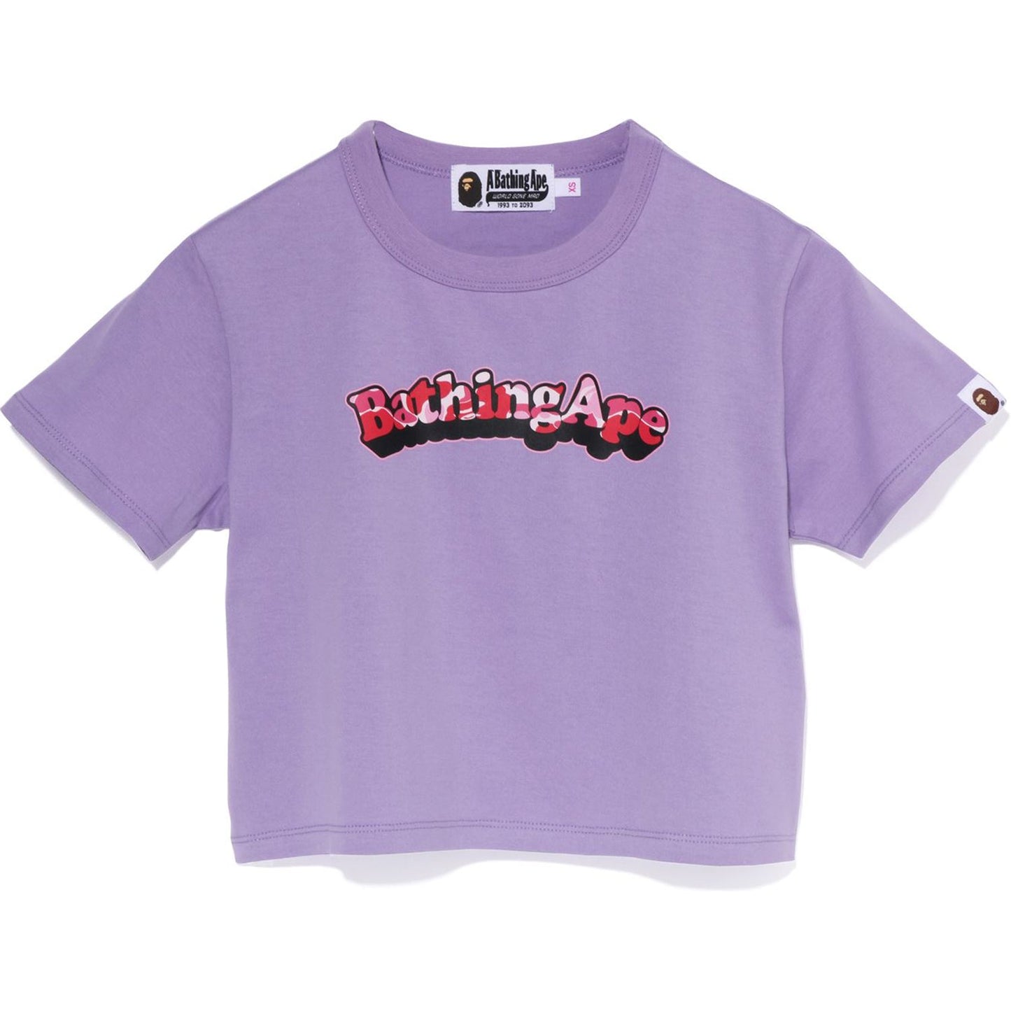 ABC CAMO BATHING APE MINI TEE LADIES