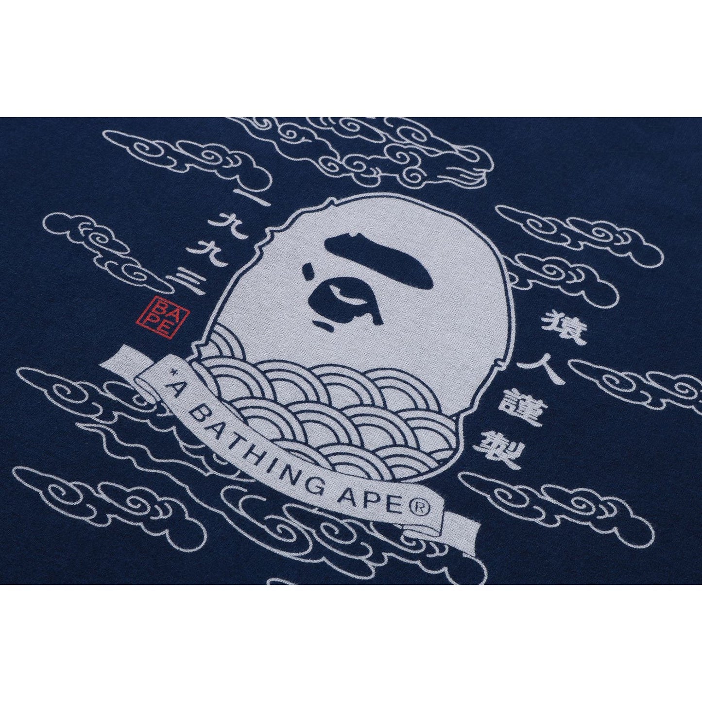 A BATHING APE 31ST ANNIV. APE HEAD TEE MENS