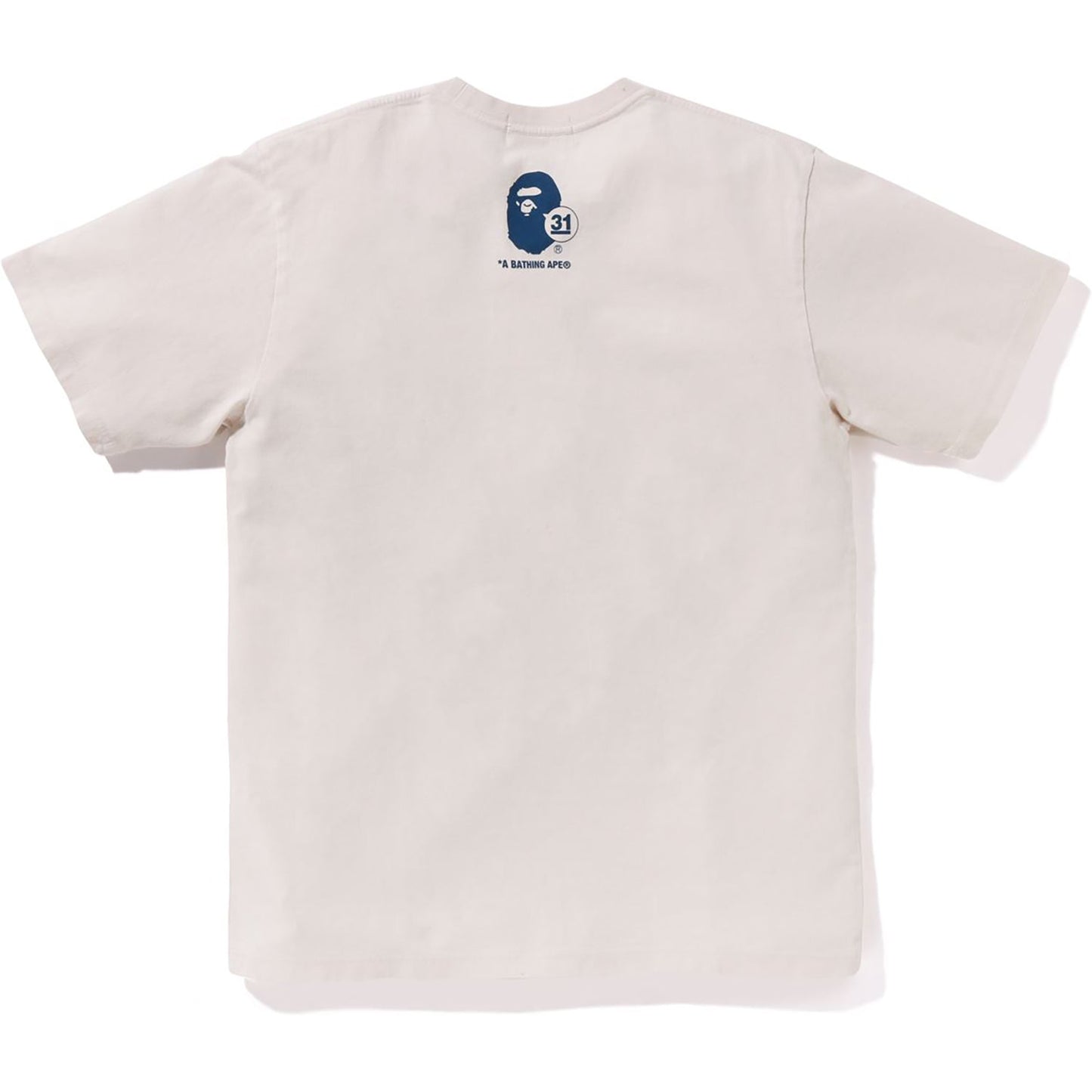 A BATHING APE 31ST ANNIV. APE HEAD TEE MENS