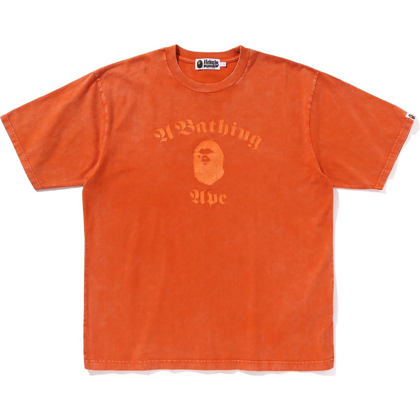 A BATHING APE OVERDYE RELAXED FIT TEE MENS