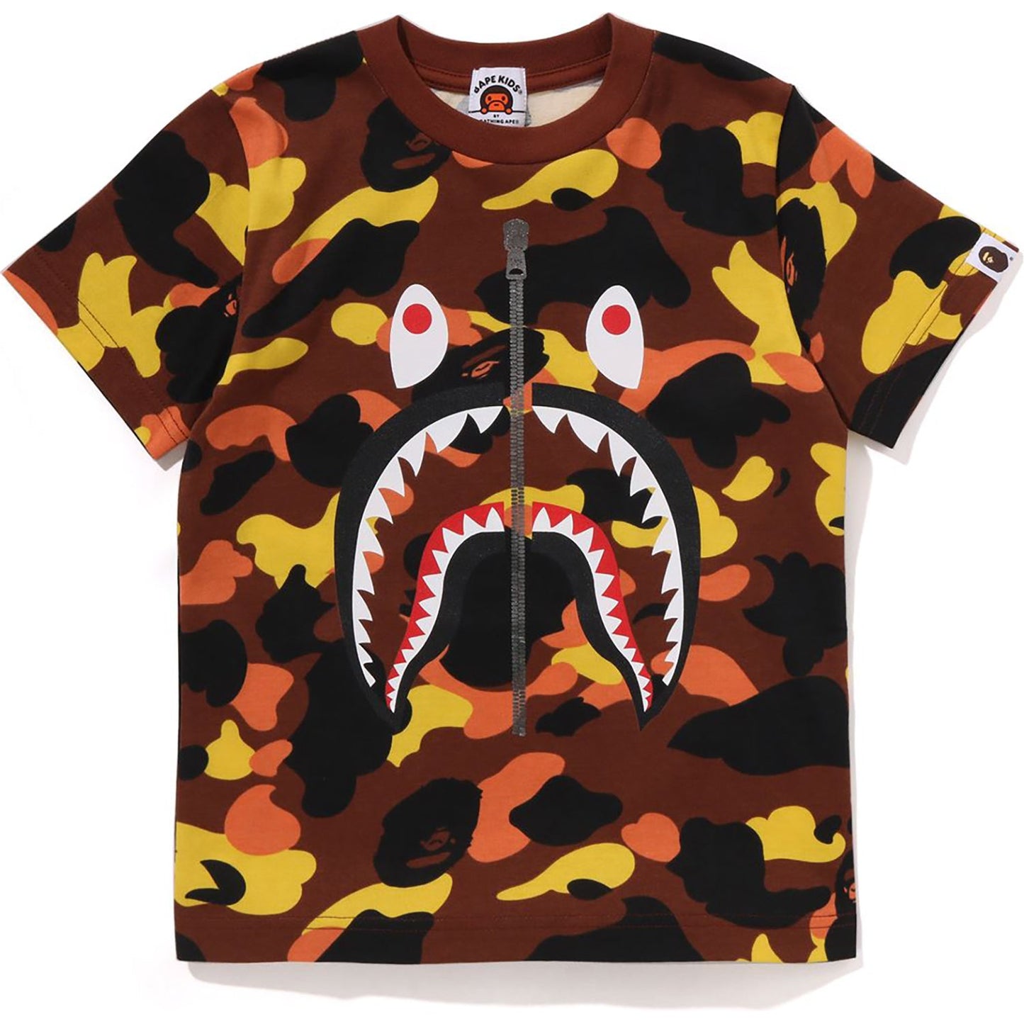 1ST CAMO SHARK TEE KIDS