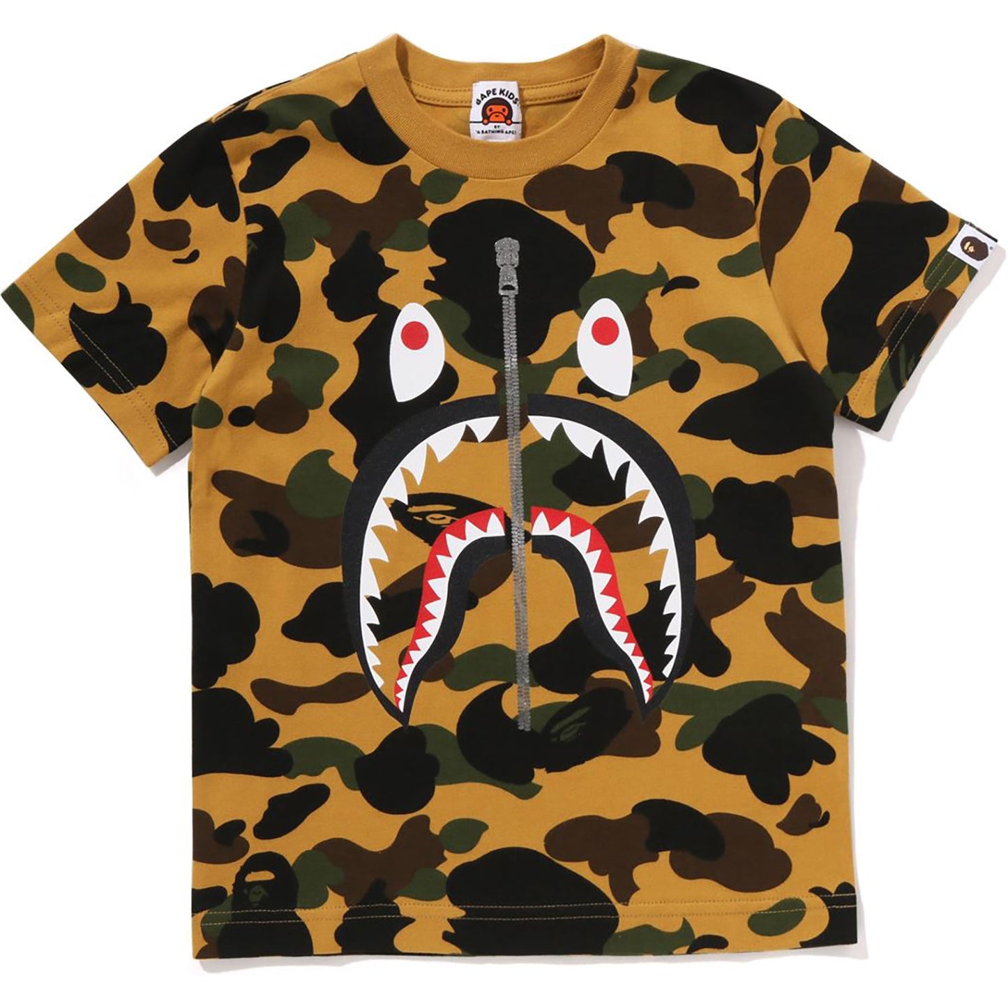 1ST CAMO SHARK TEE KIDS