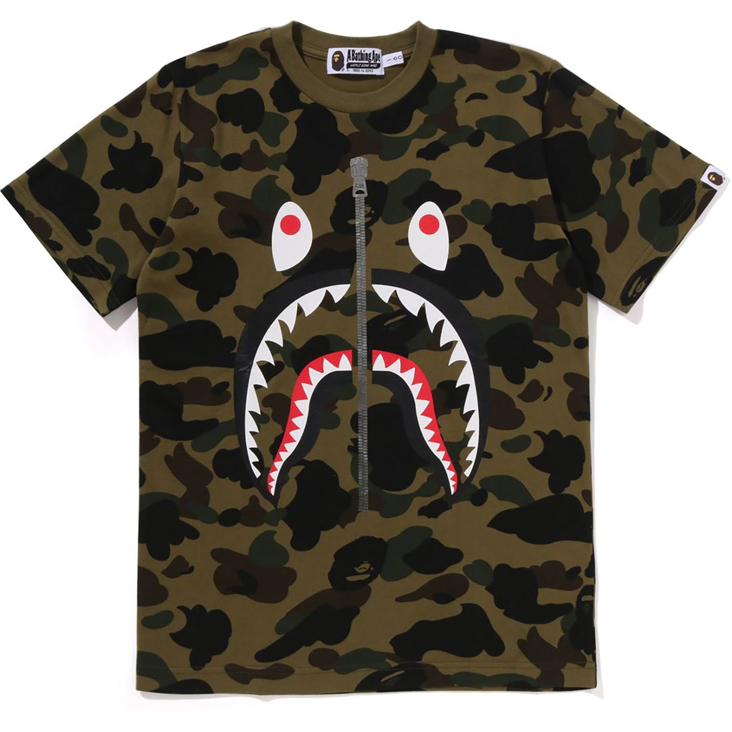 1ST CAMO SHARK TEE JR KIDS