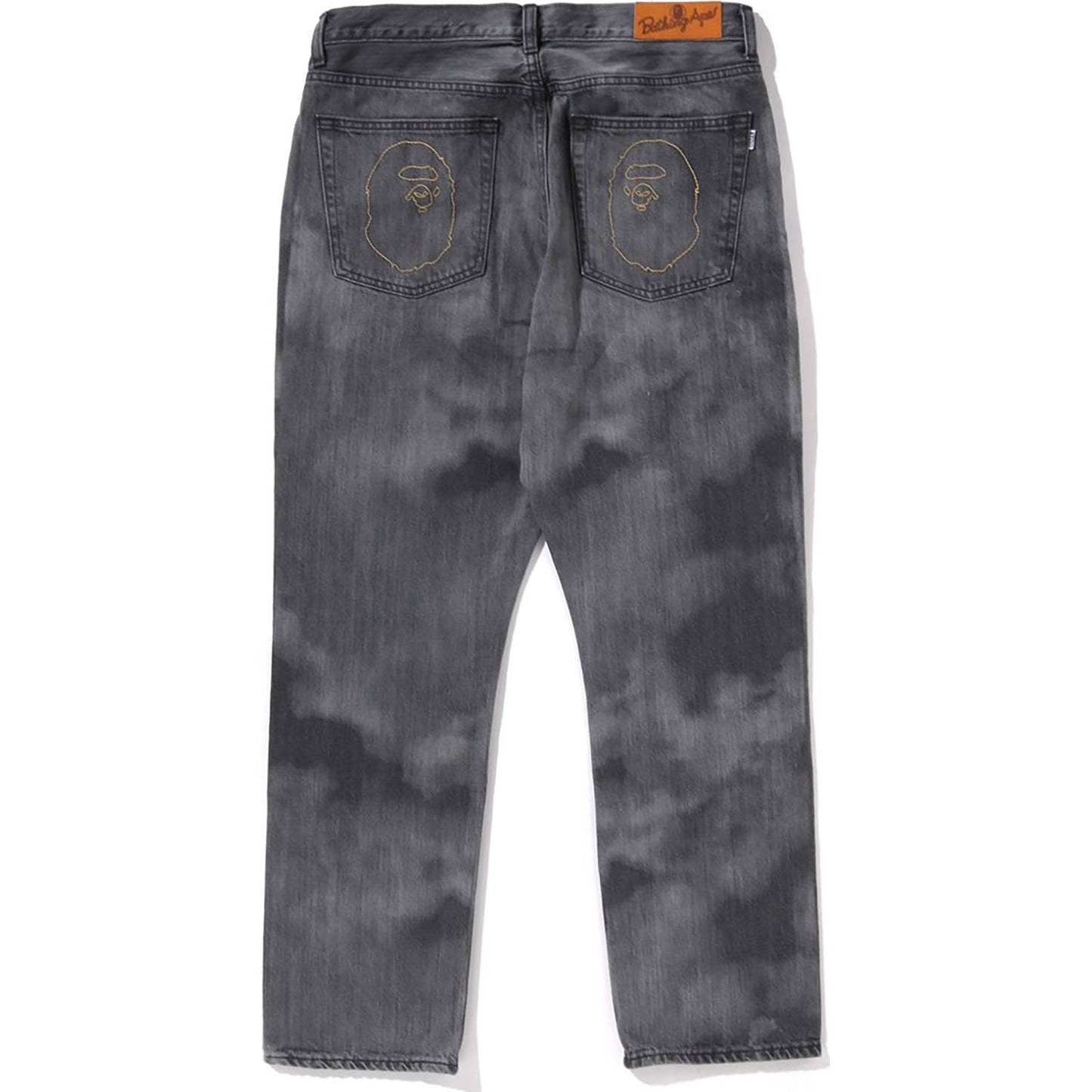 HIGH TONE BLEACH REGULAR FIT DENIM PANTS MENS