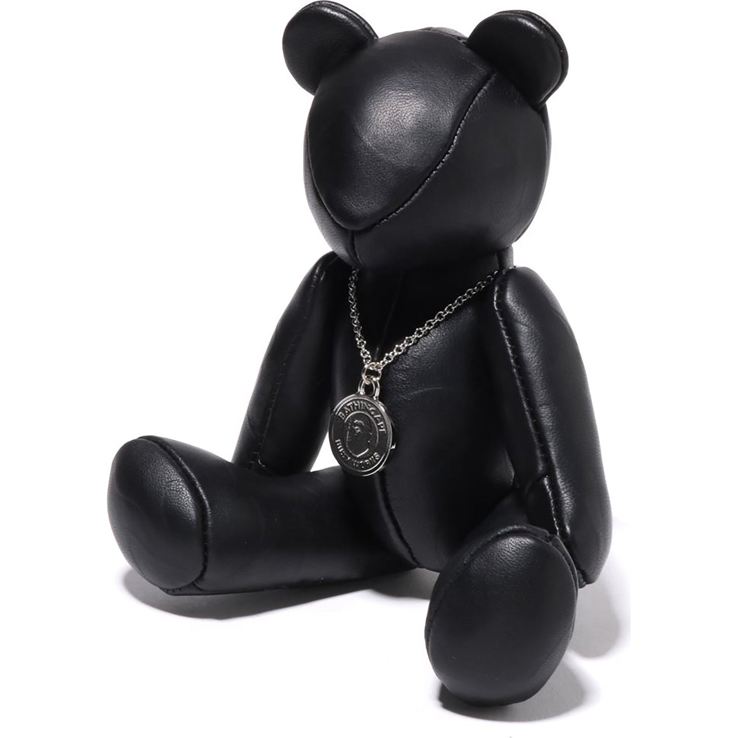 SOLID CAMO LEATHER BEAR PLUSH DOLL 25CM