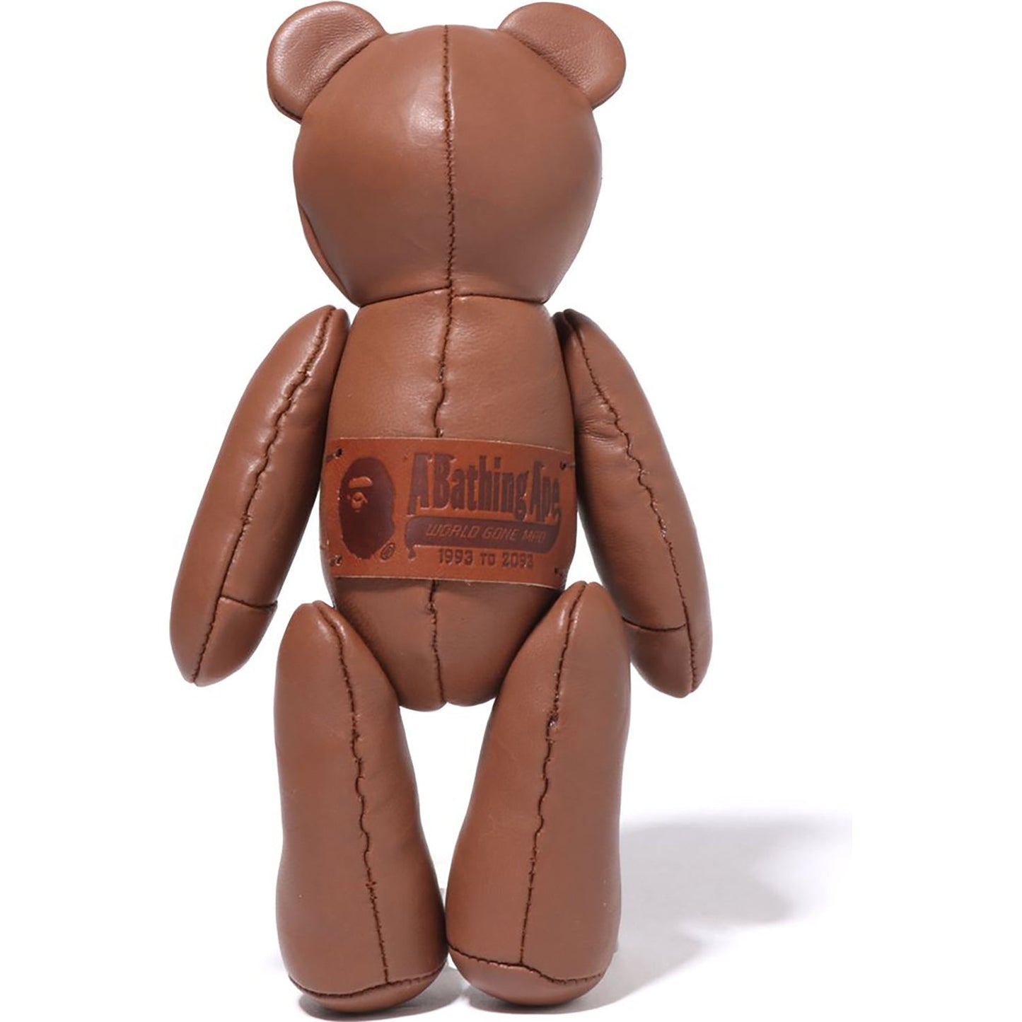 SOLID CAMO LEATHER BEAR PLUSH DOLL 25CM