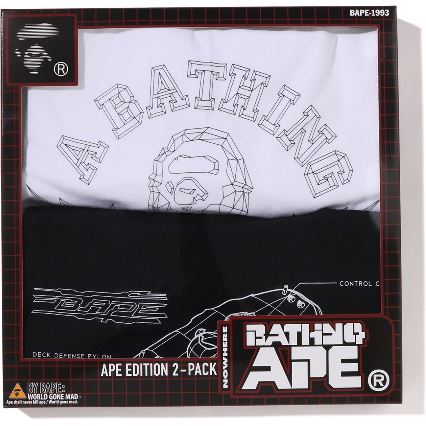 BAPE MENS TEE PACKAGE BOX #2