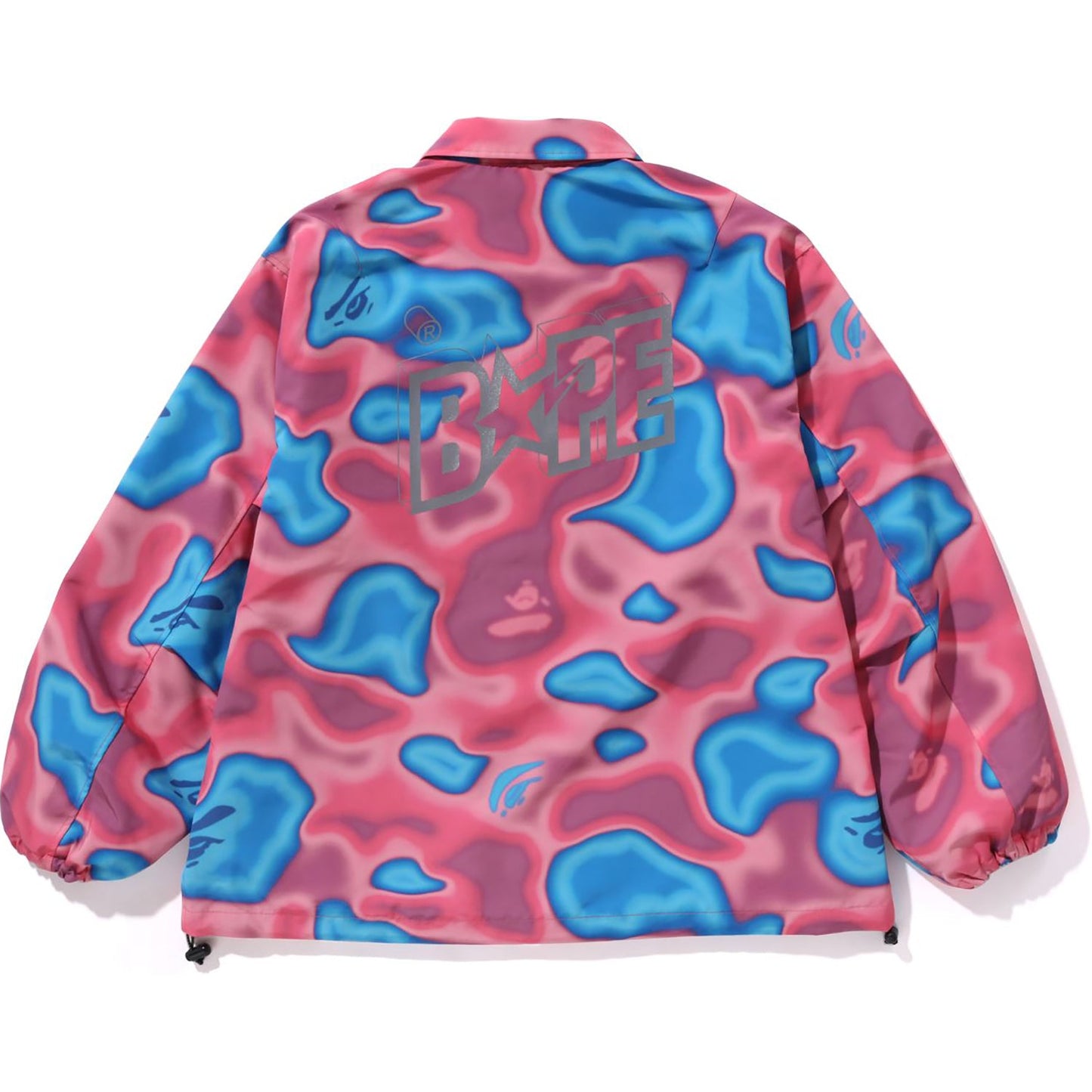 LIQUID CAMO BAPE STA COACH JACKET RELAXED FIT MENS