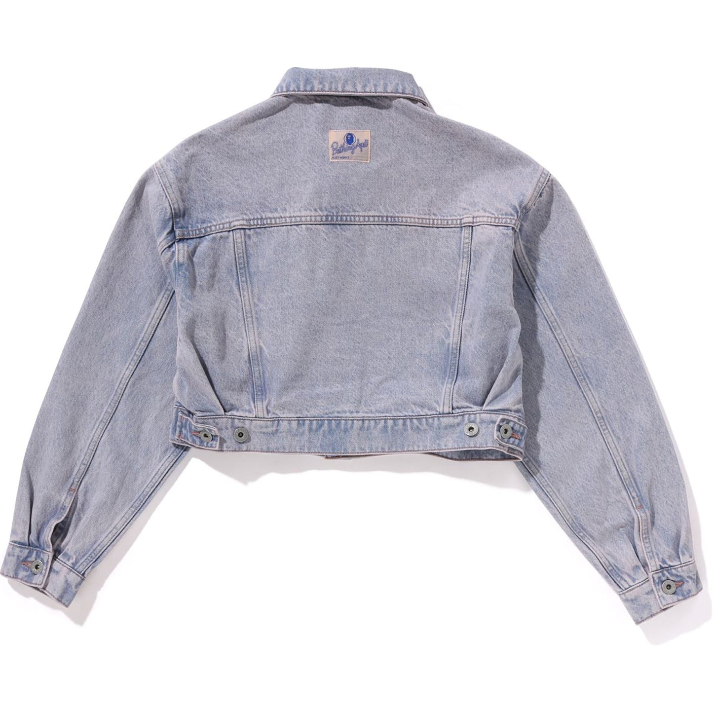 OVERDYE CROPPED DENIM JACKET LADIES