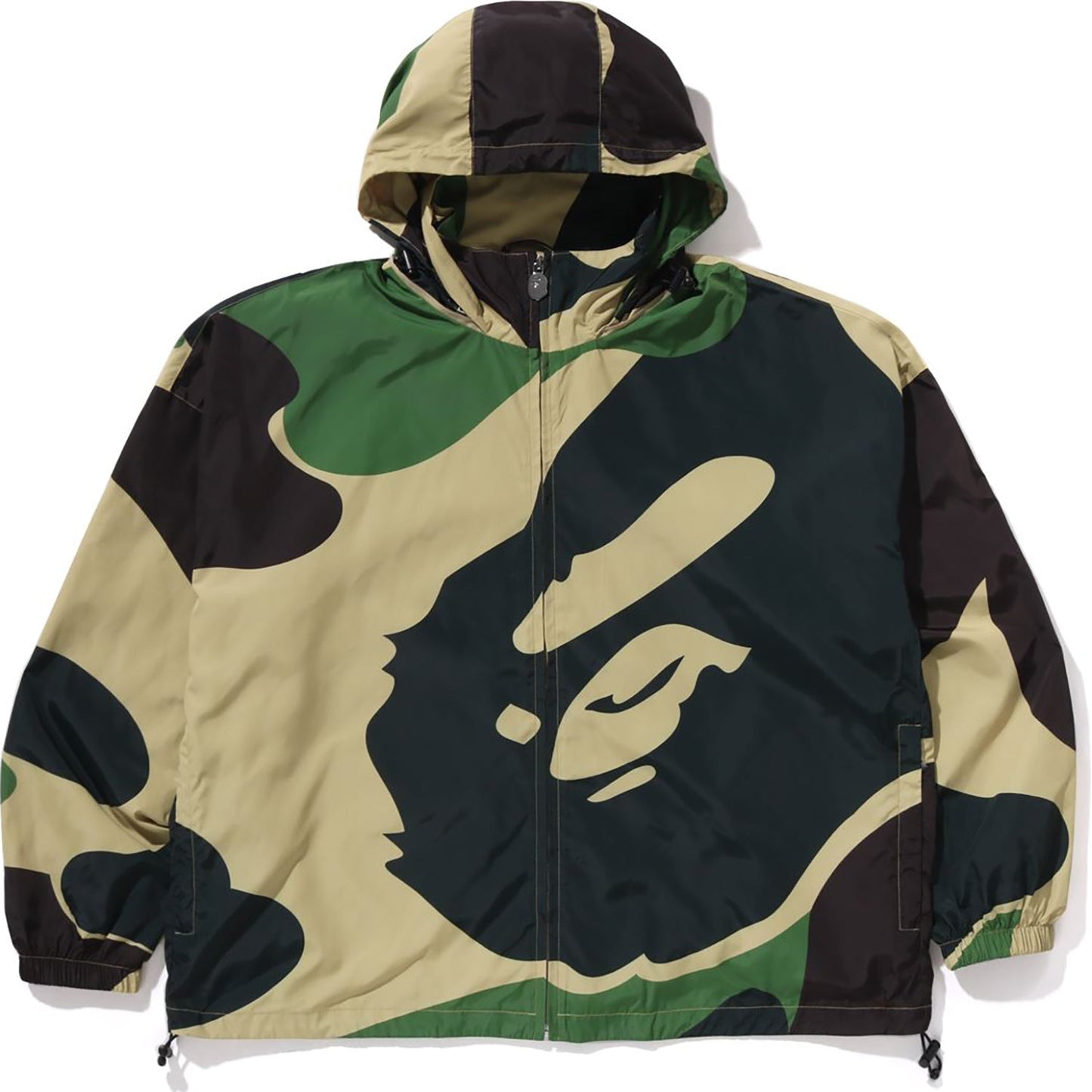 ABC CAMO HOODED JACKET MENS
