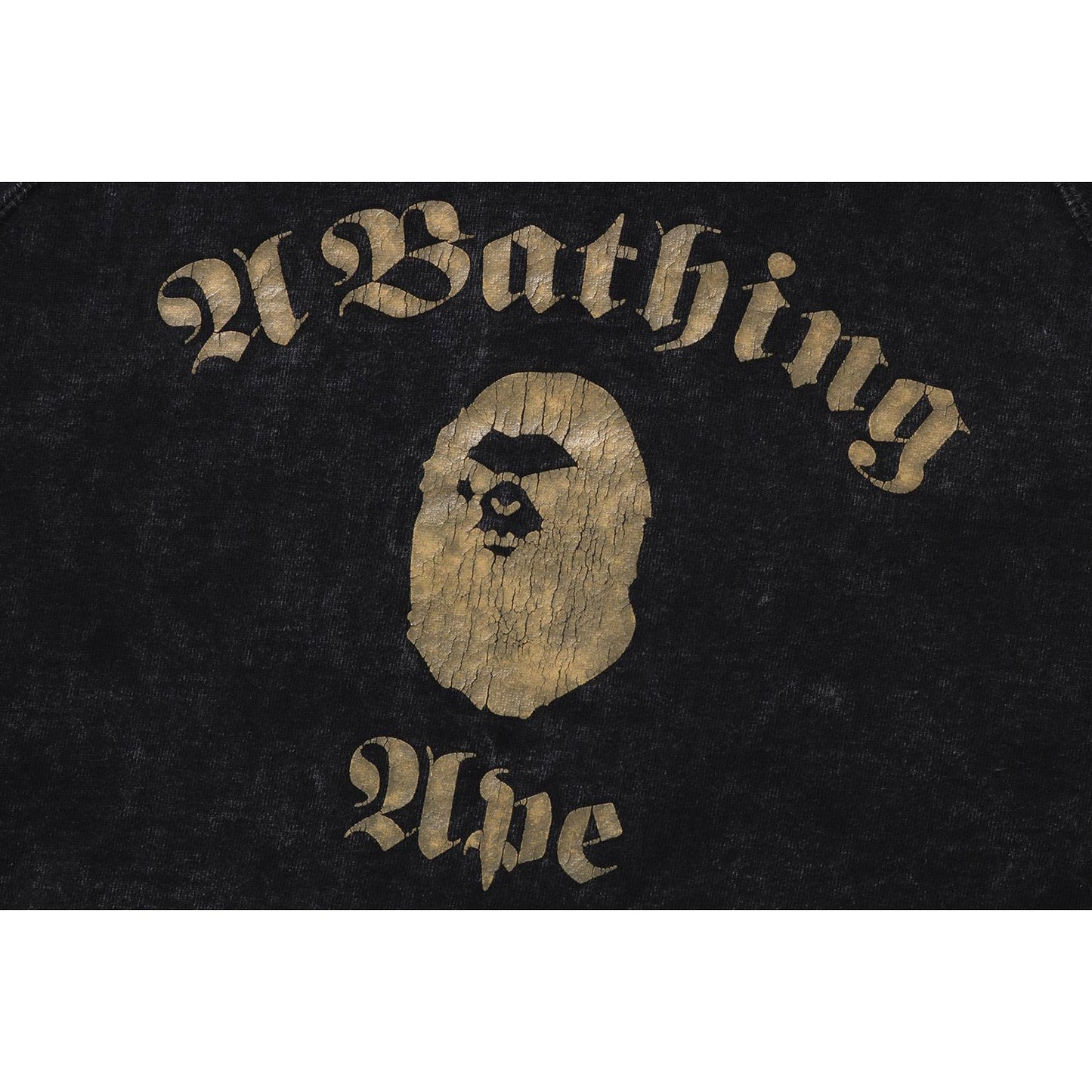 A BATHING APE OVERDYE PULLOVER RELAXED FIT HOODIE MENS