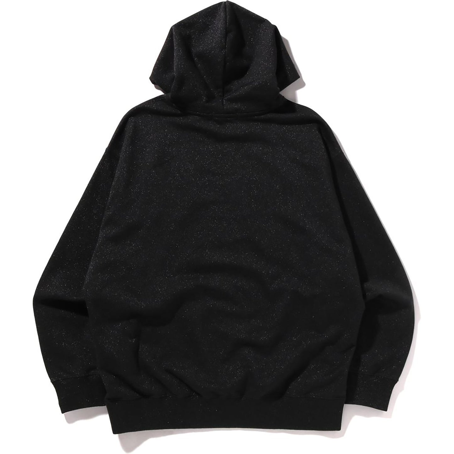METALLIC YARN PULLOVER HOODIE MENS