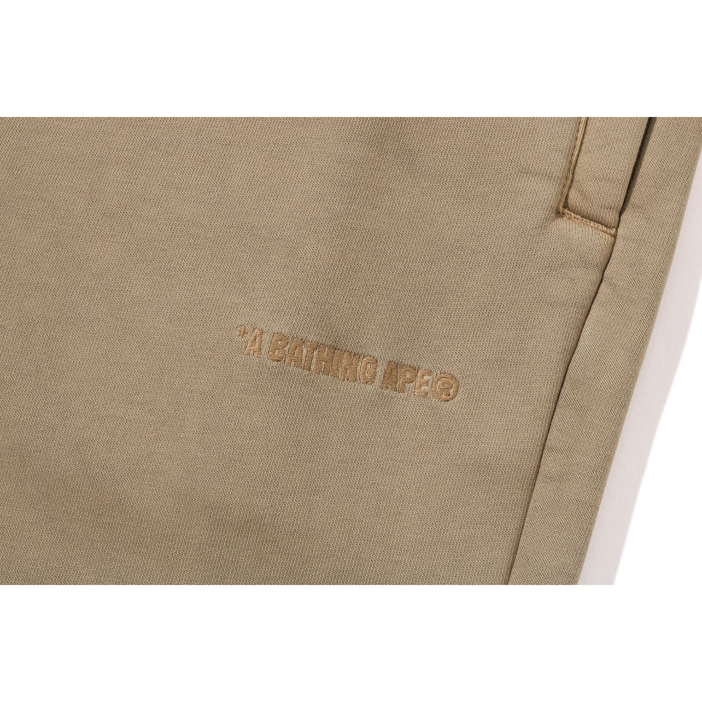 BATHING APE LOGO RELAXED FIT SWEATPANTS MENS