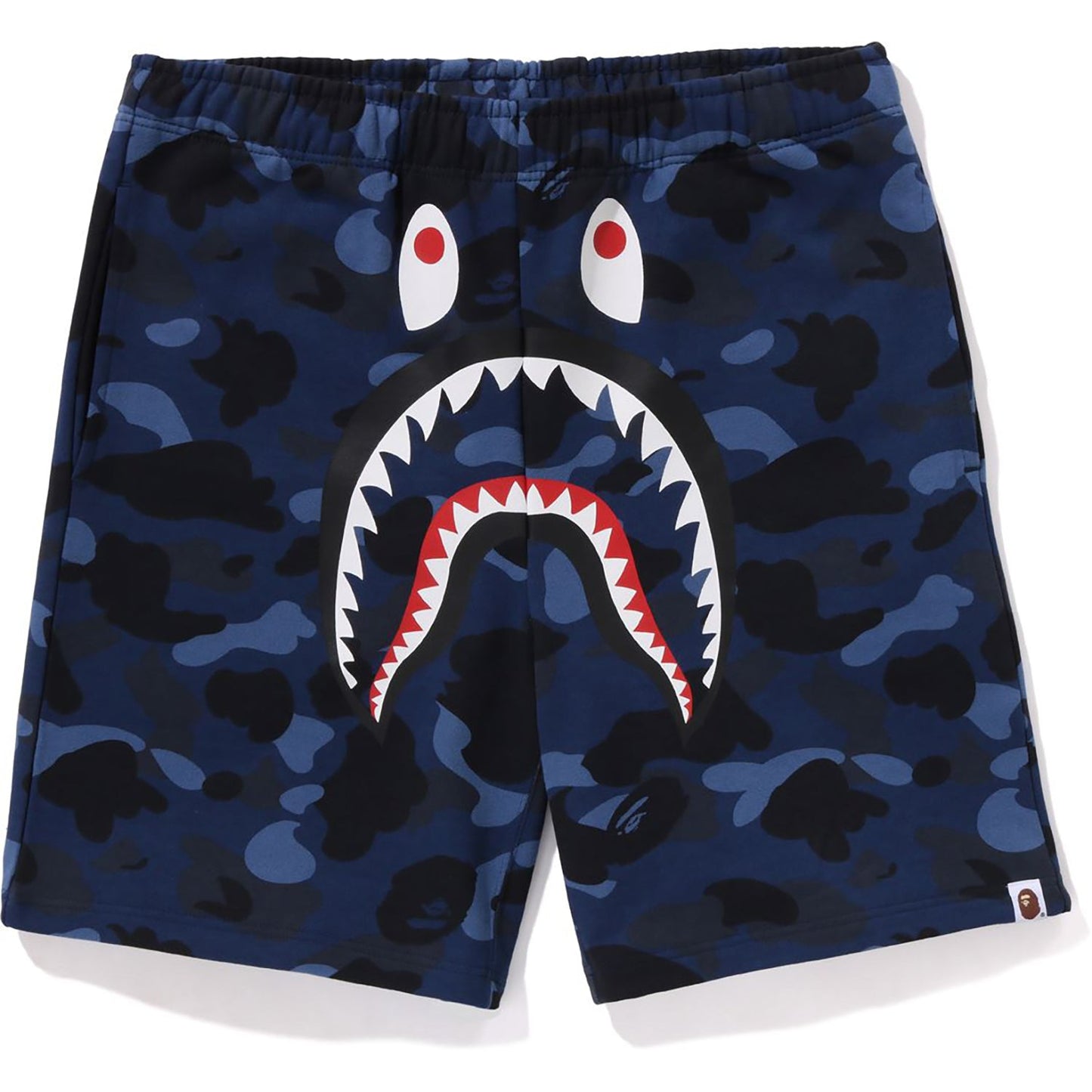 COLOR CAMO SHARK SWEAT SHORTS MENS
