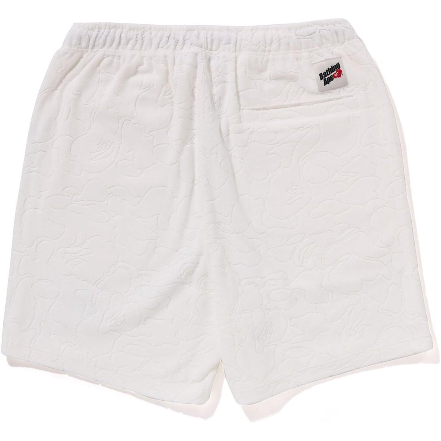 LINE CAMO DEBOSSED SWEAT SHORTS MENS