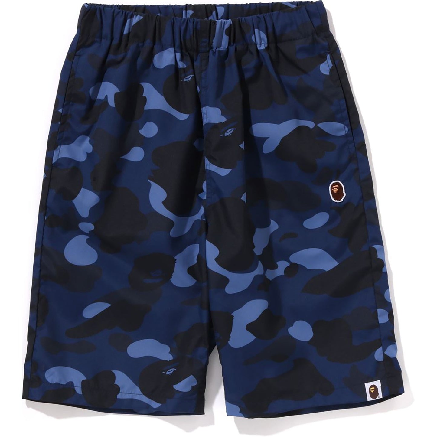 COLOR CAMO APE HEAD ONE POINT BEACH SHORTS JR KIDS