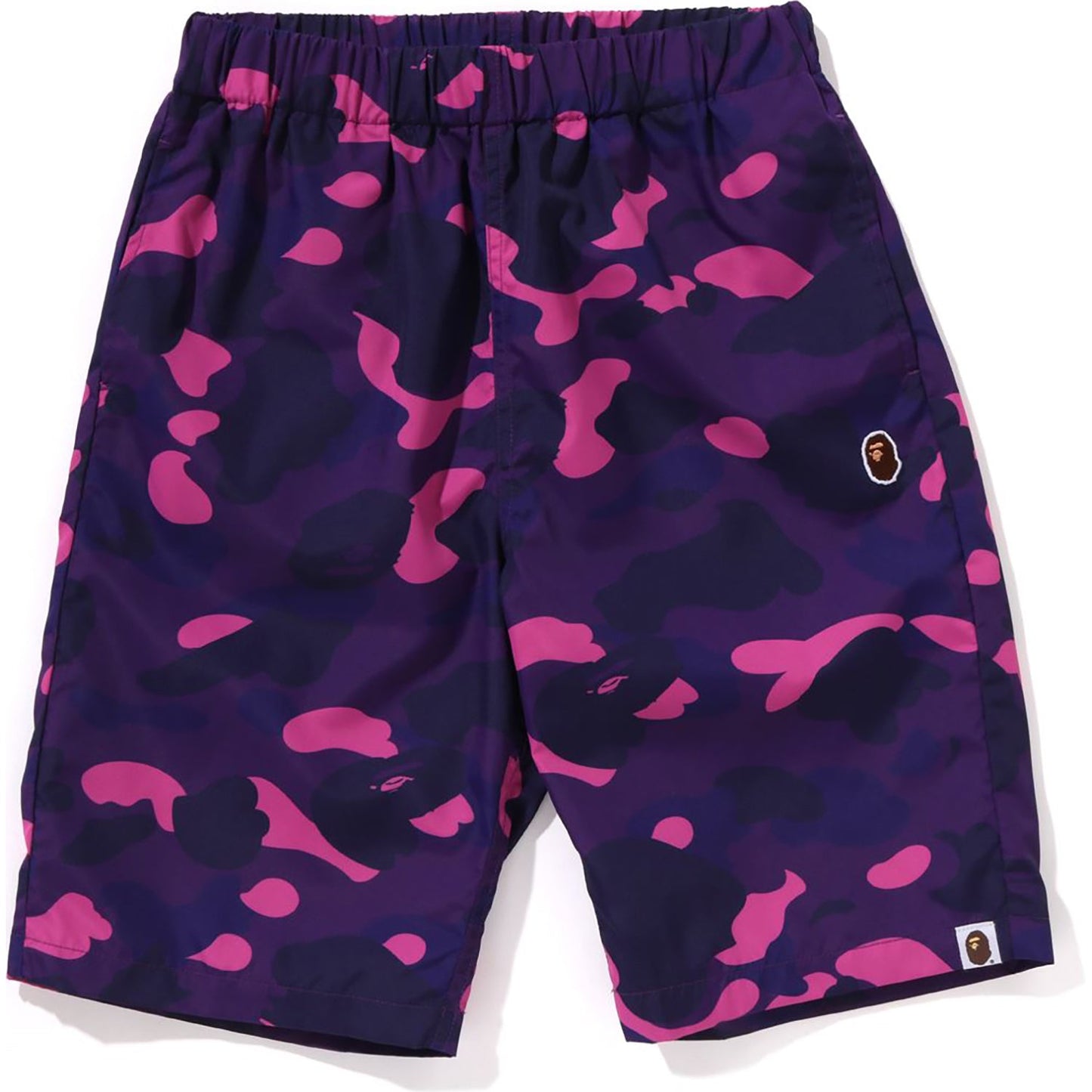 COLOR CAMO APE HEAD ONE POINT BEACH SHORTS JR KIDS