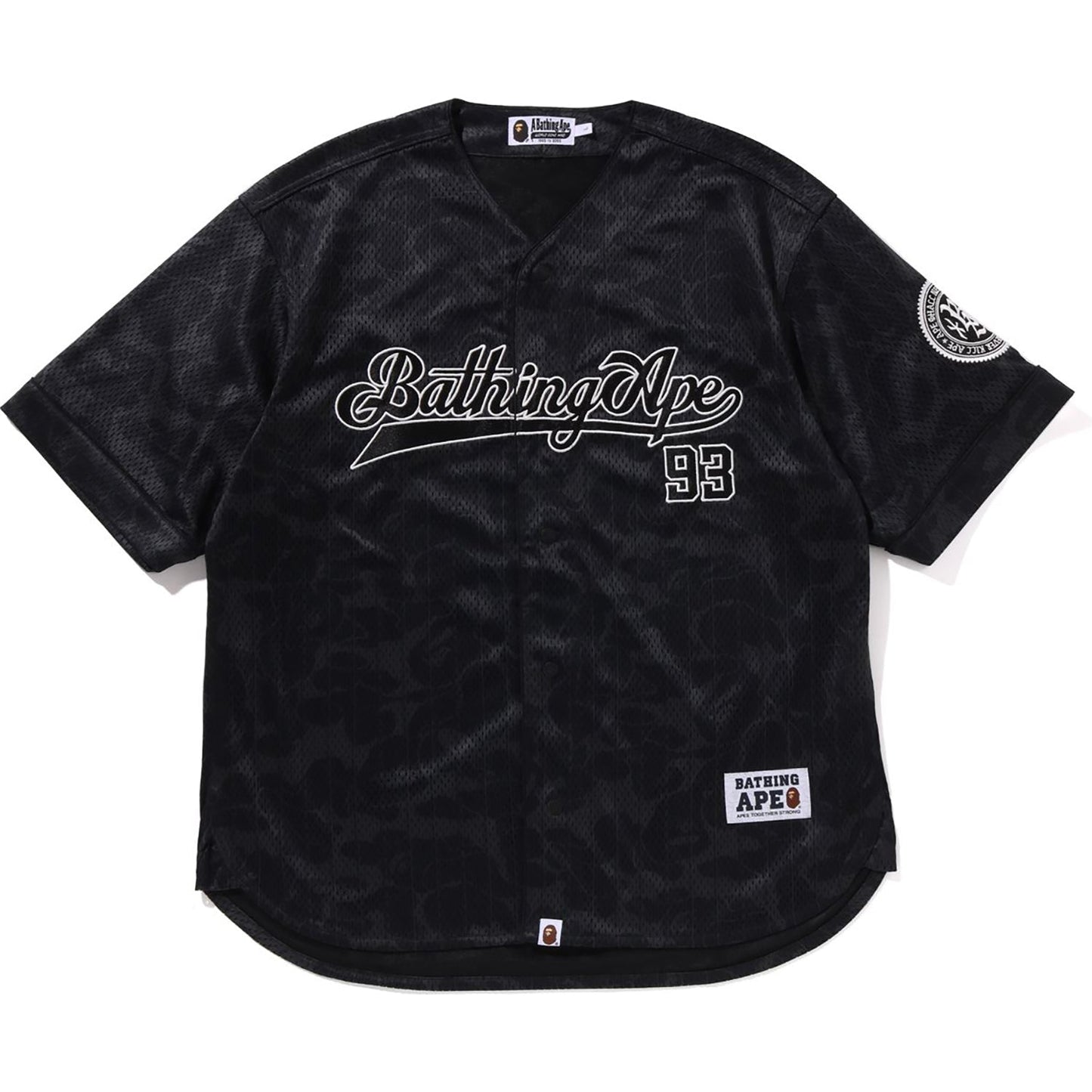 CAMO STRIPE BASEBALL SHIRT MENS