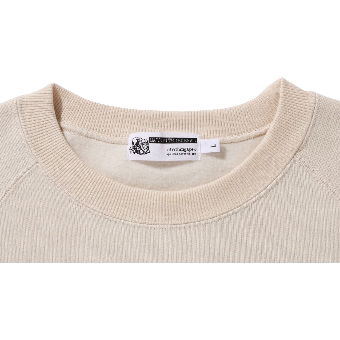 APE SHALL NEVER KILL APE CREWNECK MENS