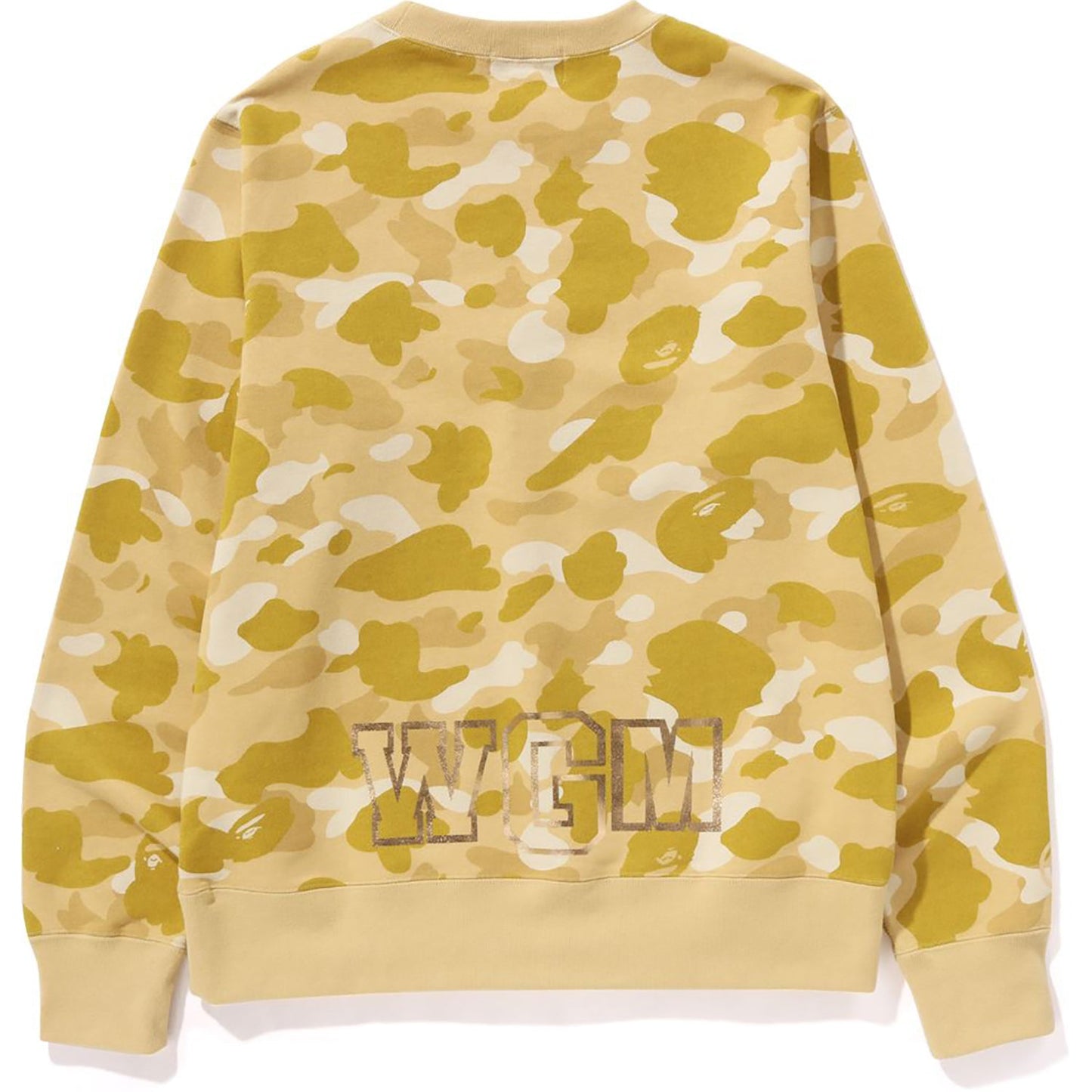 BAPE MENS COLOR CAMO SHARK CREWNECK SWEATSHIRT