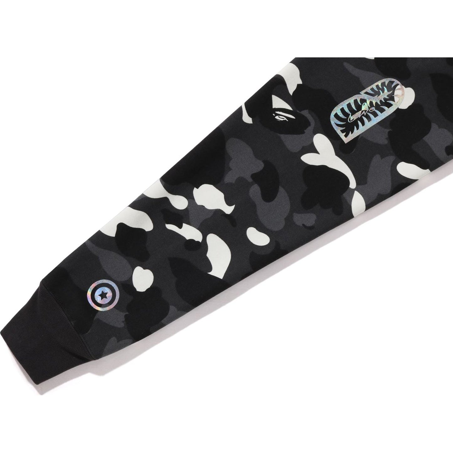 BAPE MENS CITY CAMO SHARK CREWNECK SWEATSHIRT