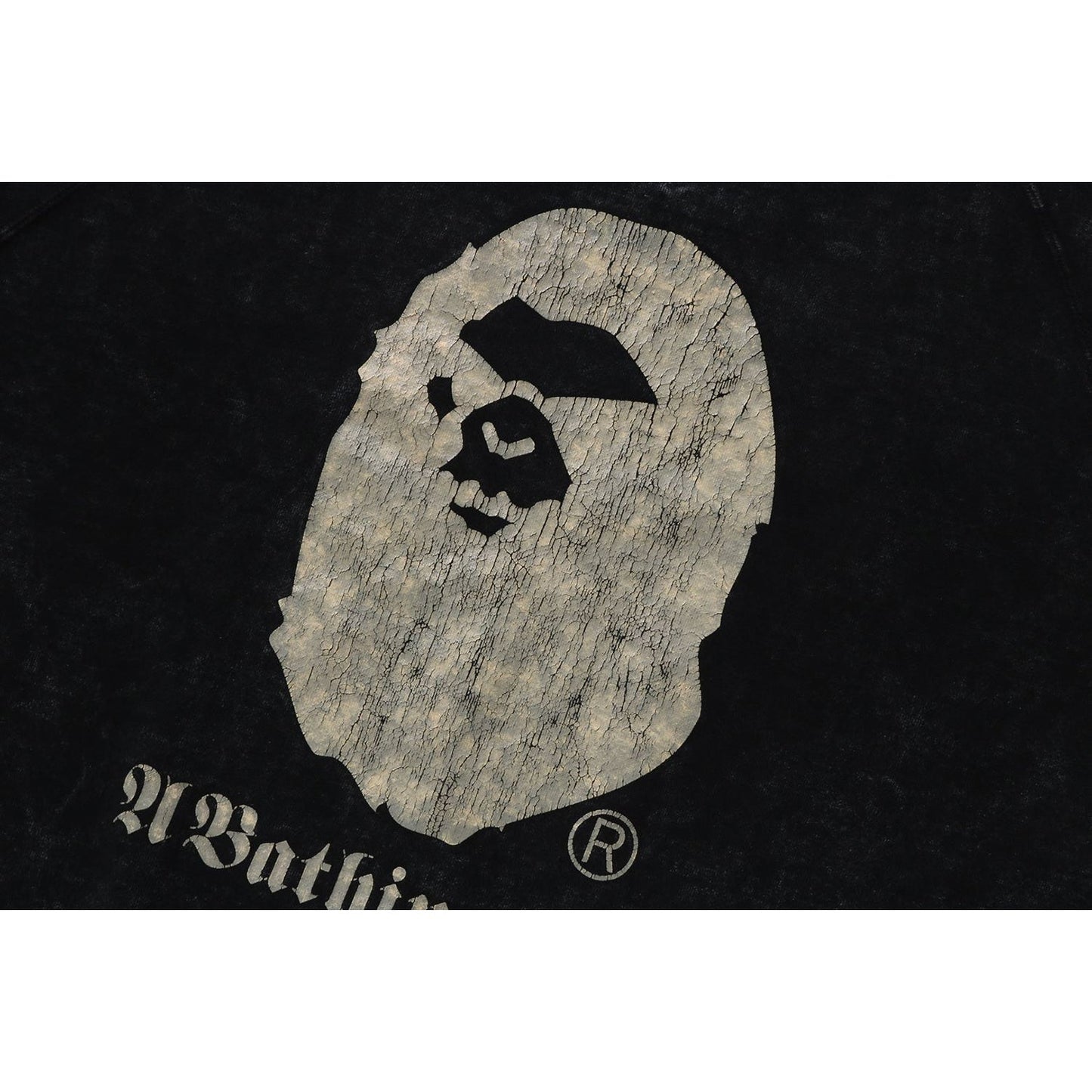A BATHING APE OVERDYE RELAXED FIT CREWNECK MENS