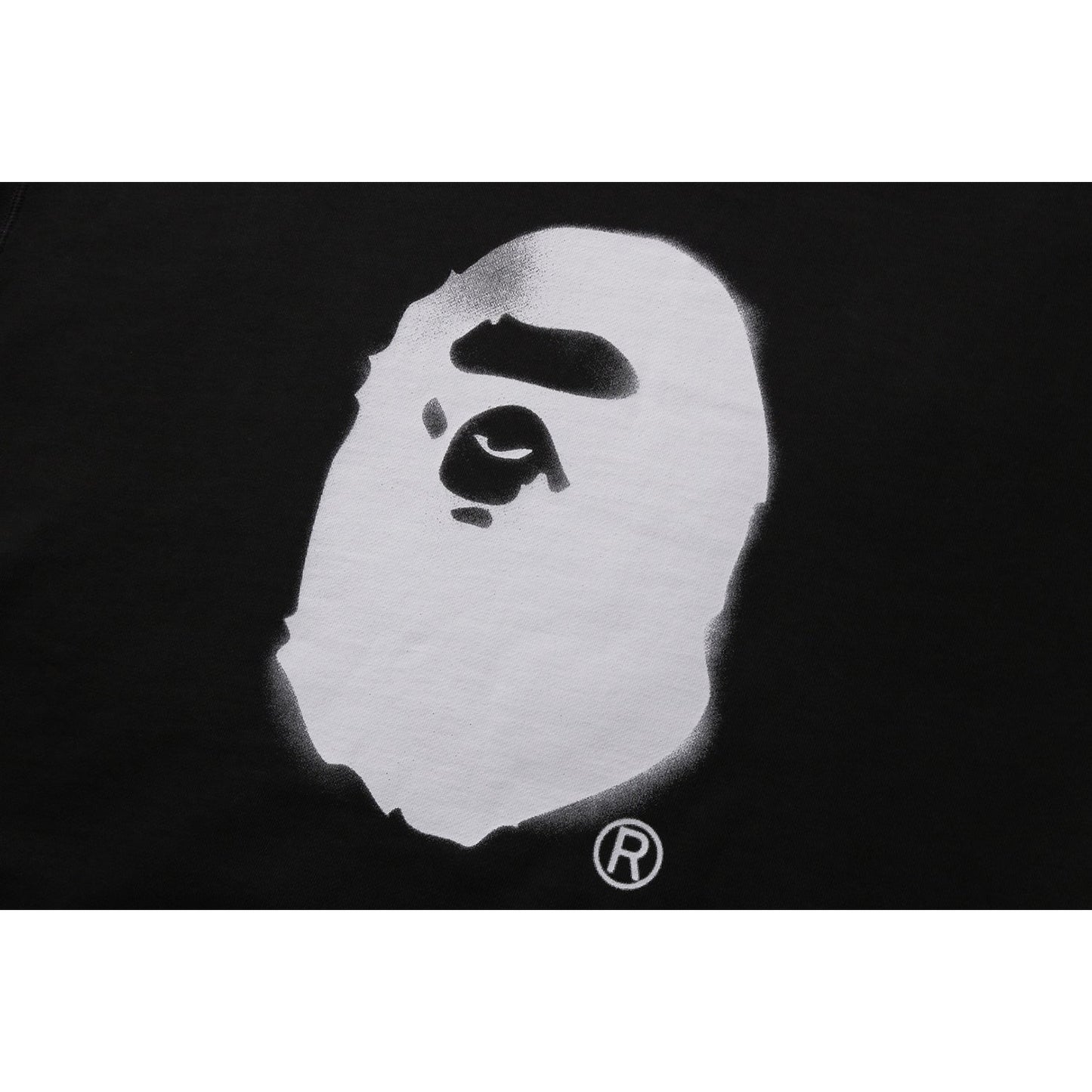 SPRAY APE HEAD GARMENT DYED CREWNECK MENS