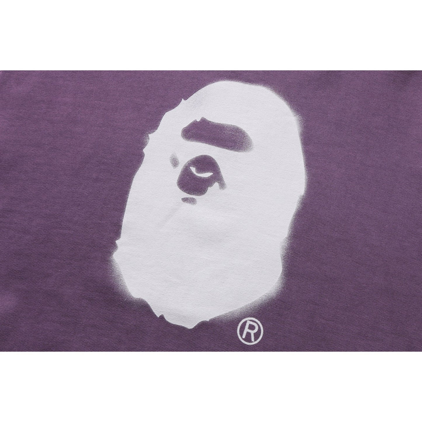 SPRAY APE HEAD GARMENT DYED CREWNECK MENS