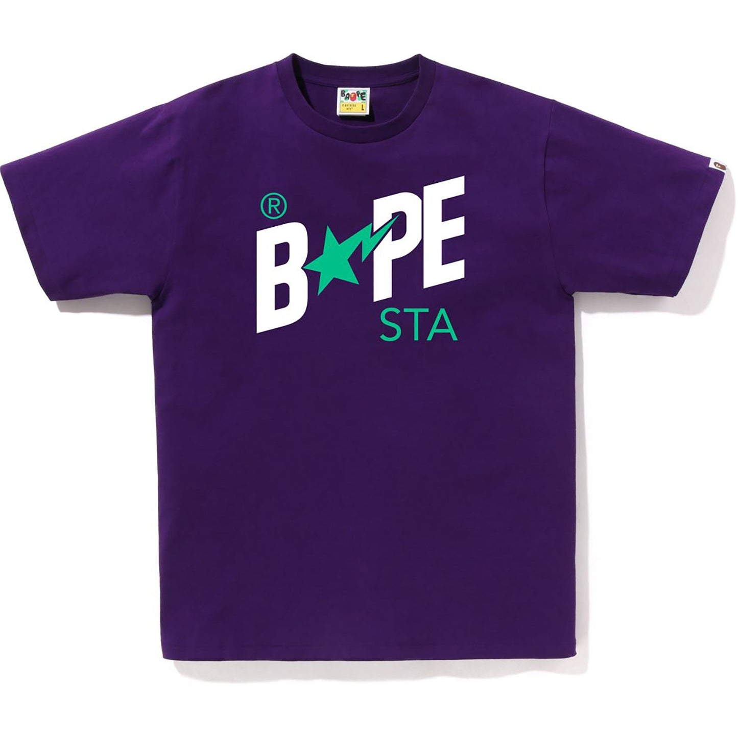 COLORS BAPE STA LOGO TEE MENS