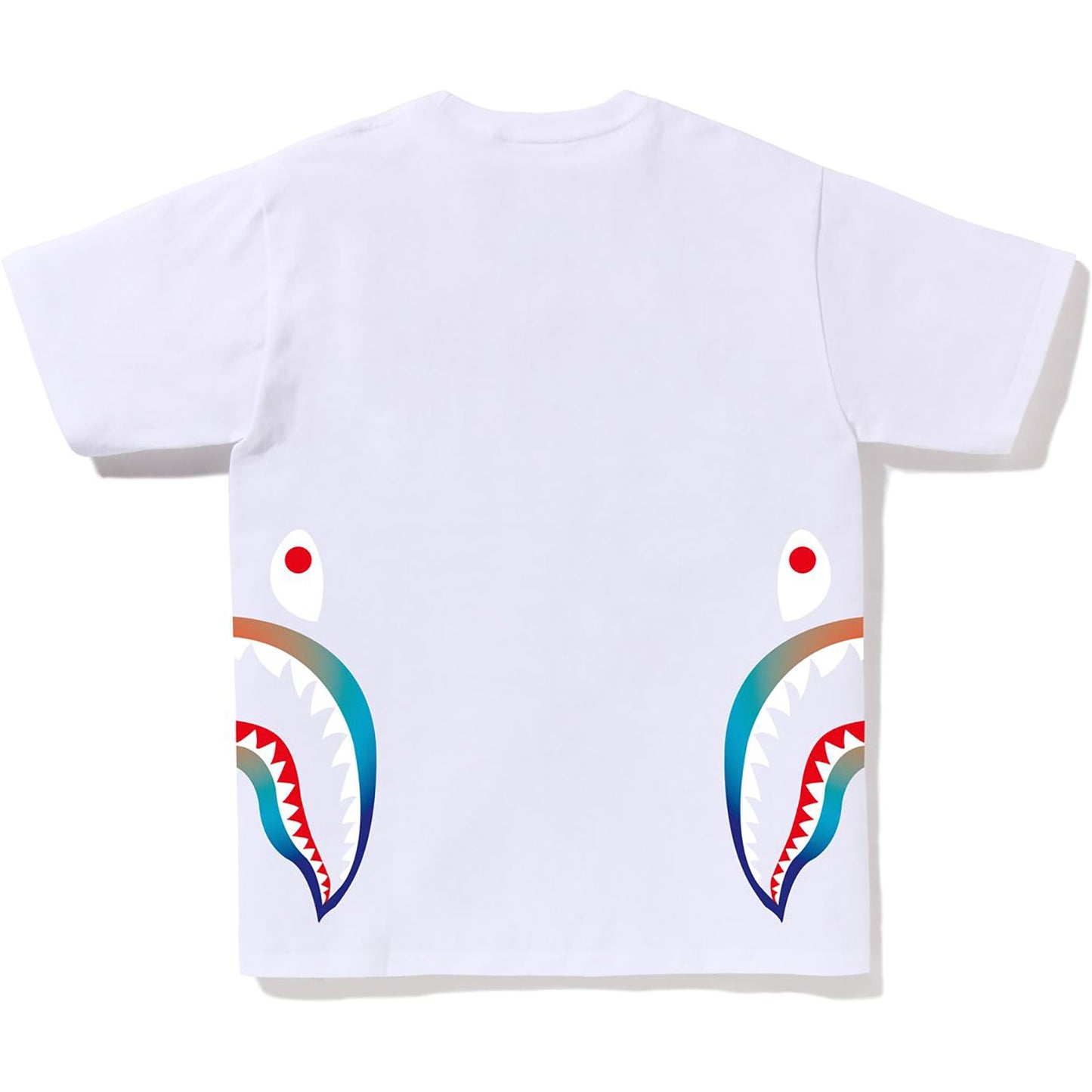 GRADATION SIDE SHARK TEE MENS