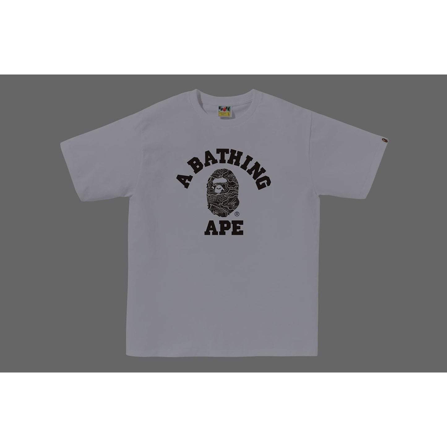 LAYERED LINE CAMO COLLEGE TEE MENS