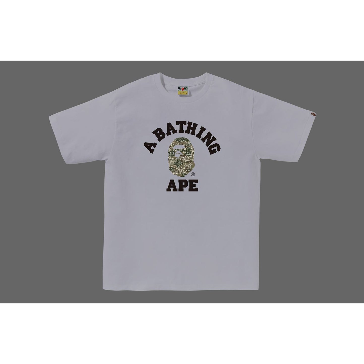LAYERED LINE CAMO COLLEGE TEE MENS
