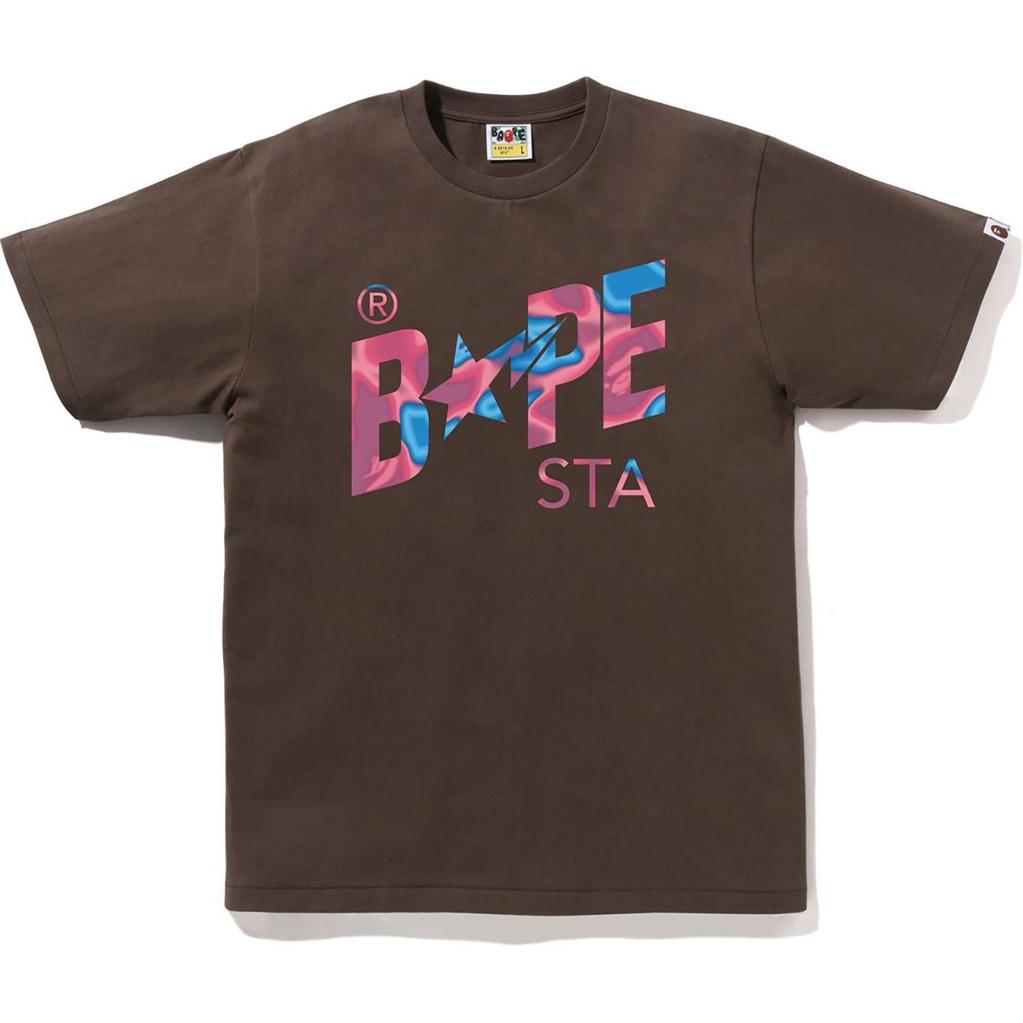 LIQUID CAMO BAPE STA LOGO TEE MENS