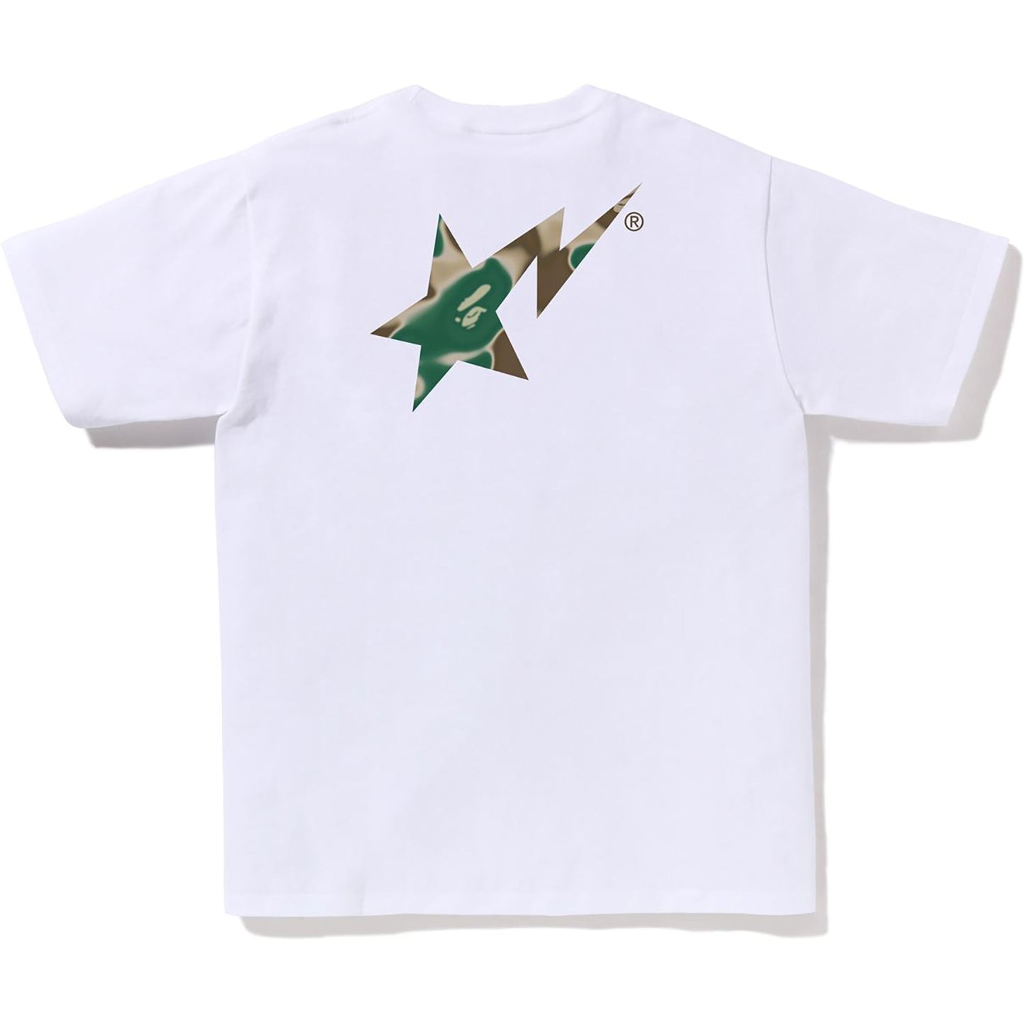 LIQUID CAMO BAPE STA LOGO TEE MENS