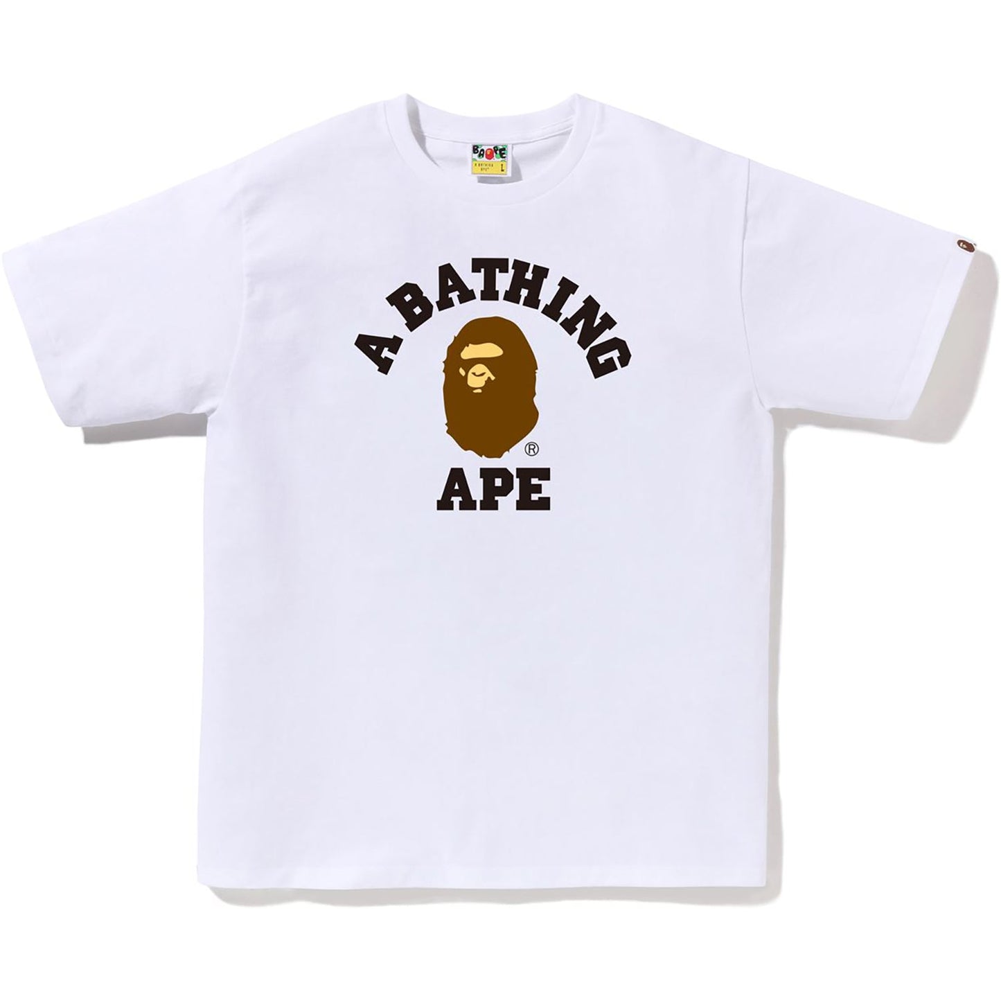 BAPE MENS COLLEGE TEE