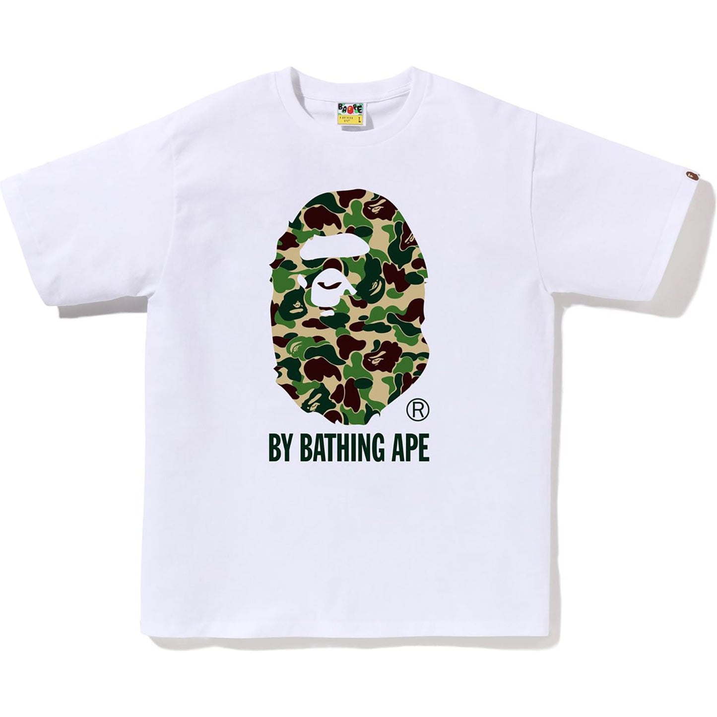 BAPE MENS ABC CAMO BY BATHING APE T-SHIRT