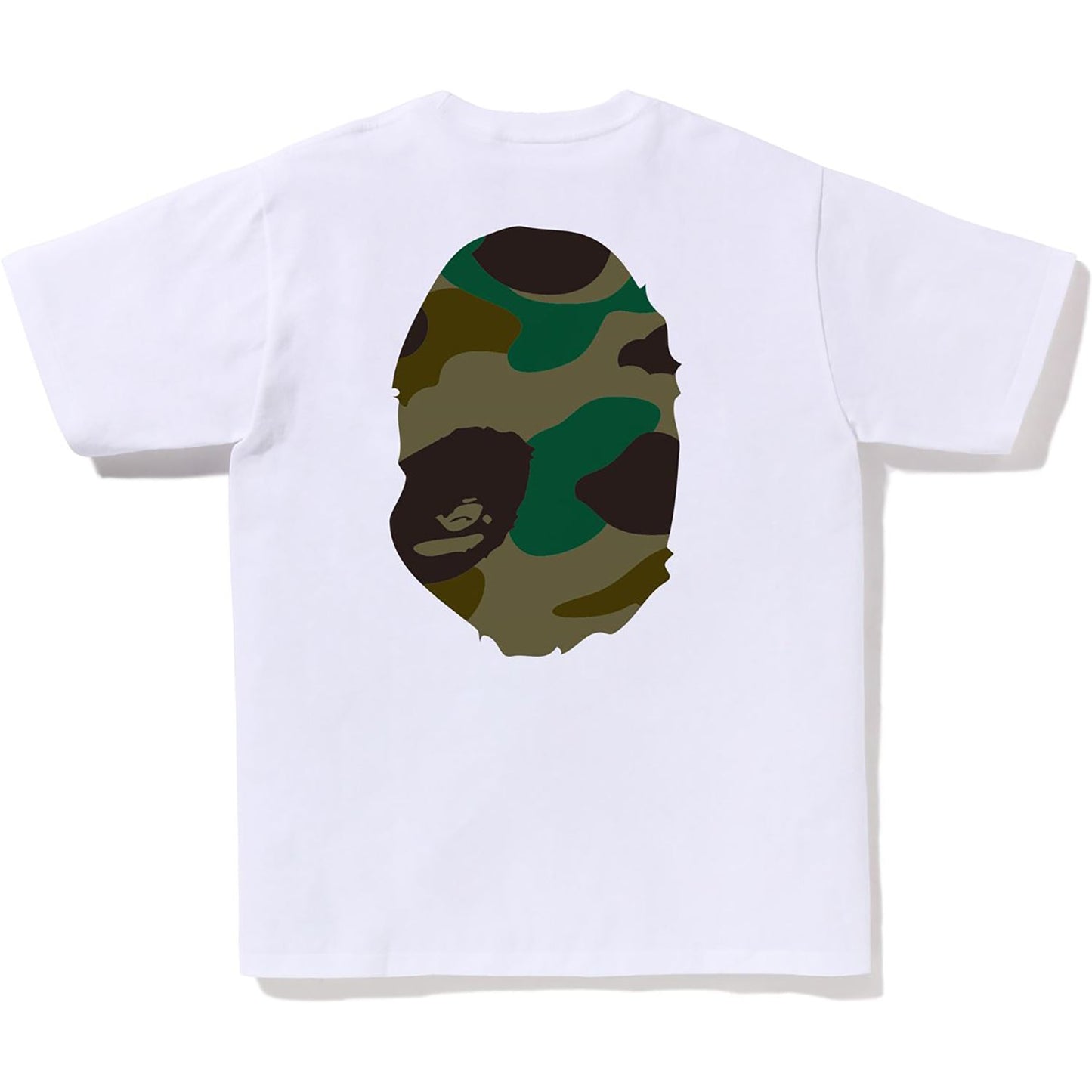 BAPE MENS GIANT 1ST CAMO BIG APE HEAD T-SHIRT