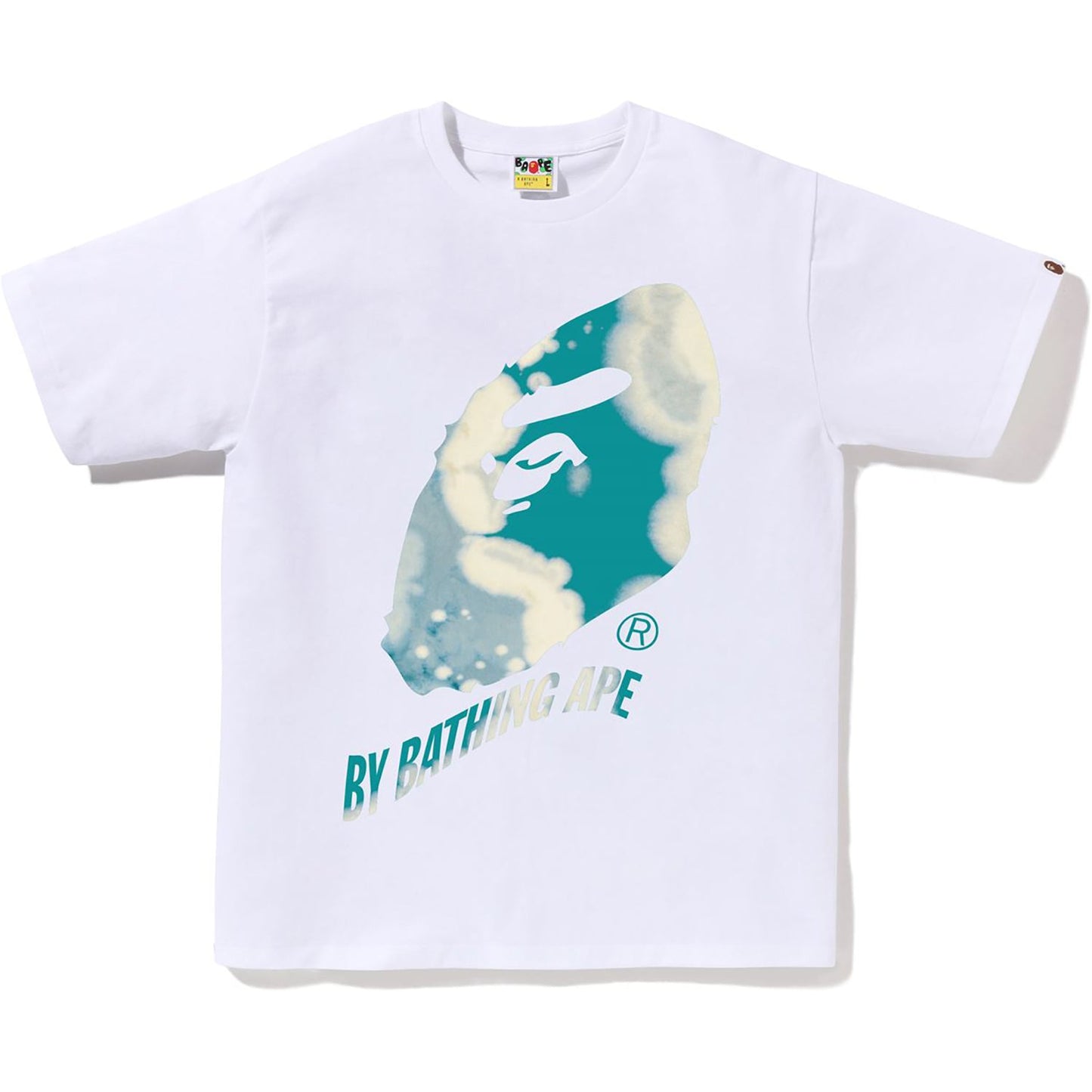 BAPE MENS TIE DYE TWIST BY BATHING APE T-SHIRT