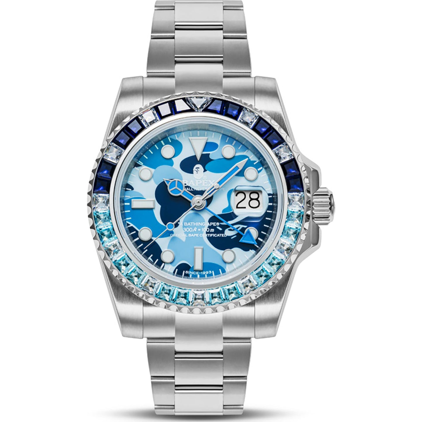 TYPE 2 BAPEX ABC CAMO CRYSTAL STONE MENS