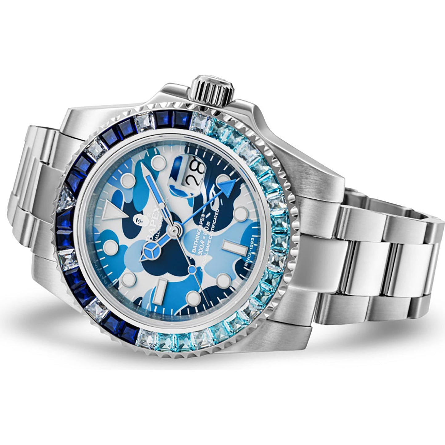TYPE 2 BAPEX ABC CAMO CRYSTAL STONE MENS