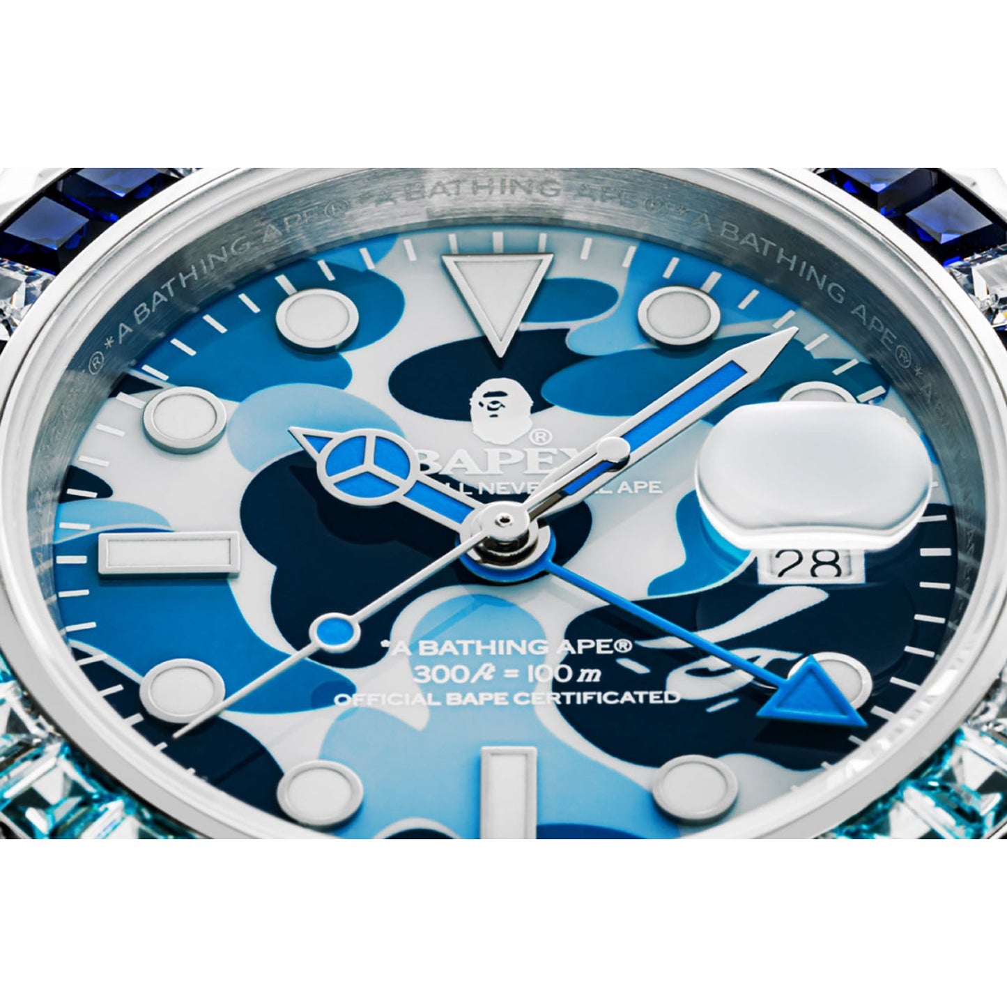 TYPE 2 BAPEX ABC CAMO CRYSTAL STONE MENS