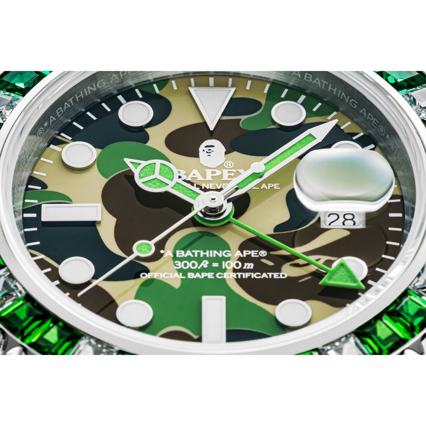 TYPE 2 BAPEX ABC CAMO CRYSTAL STONE MENS