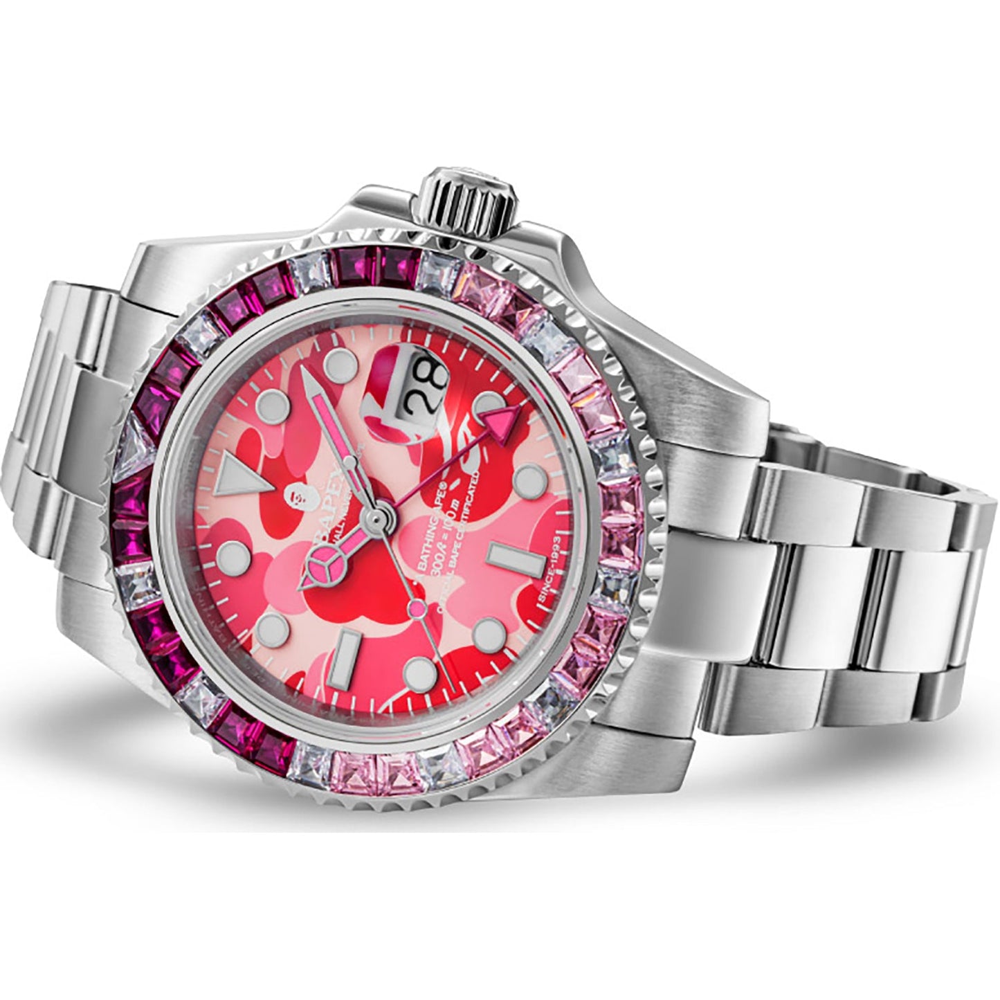 TYPE 2 BAPEX ABC CAMO CRYSTAL STONE MENS