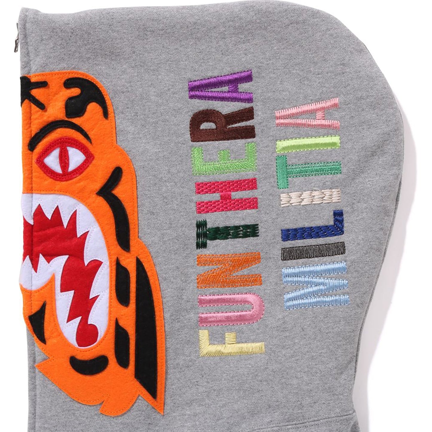 TIGER FULL ZIP HOODIE MENS