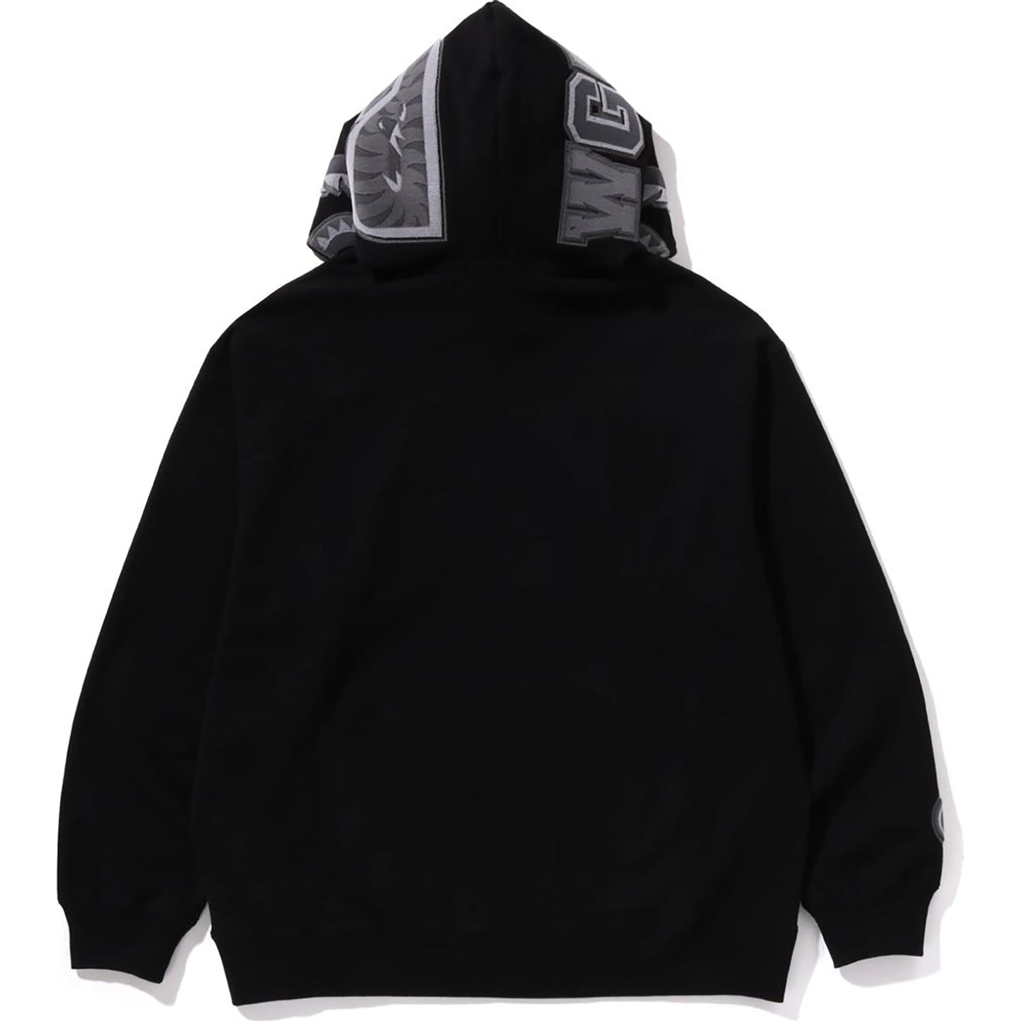 APE HEAD ONE POINT SHARK ZIP HOODIE MENS