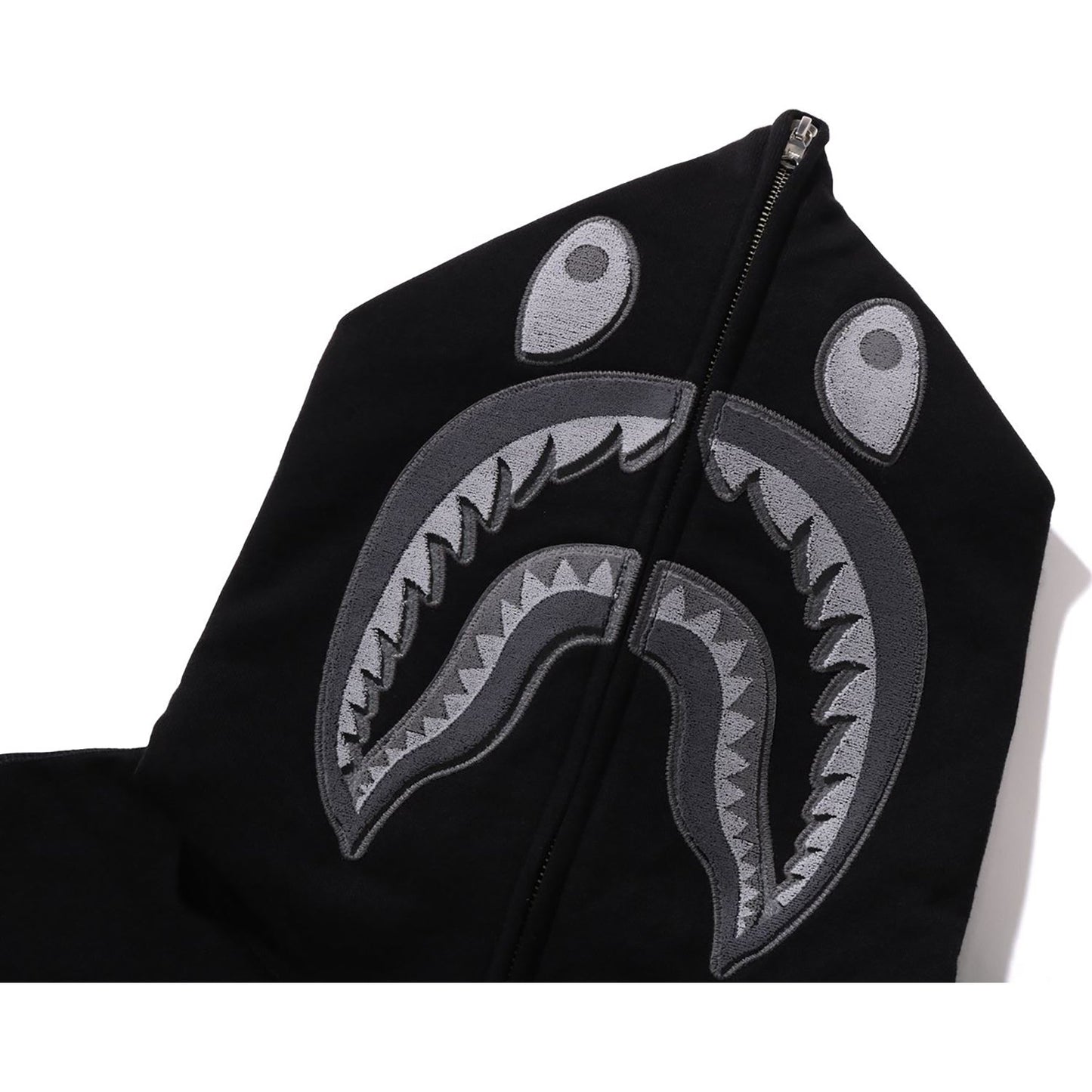 APE HEAD ONE POINT SHARK ZIP HOODIE MENS